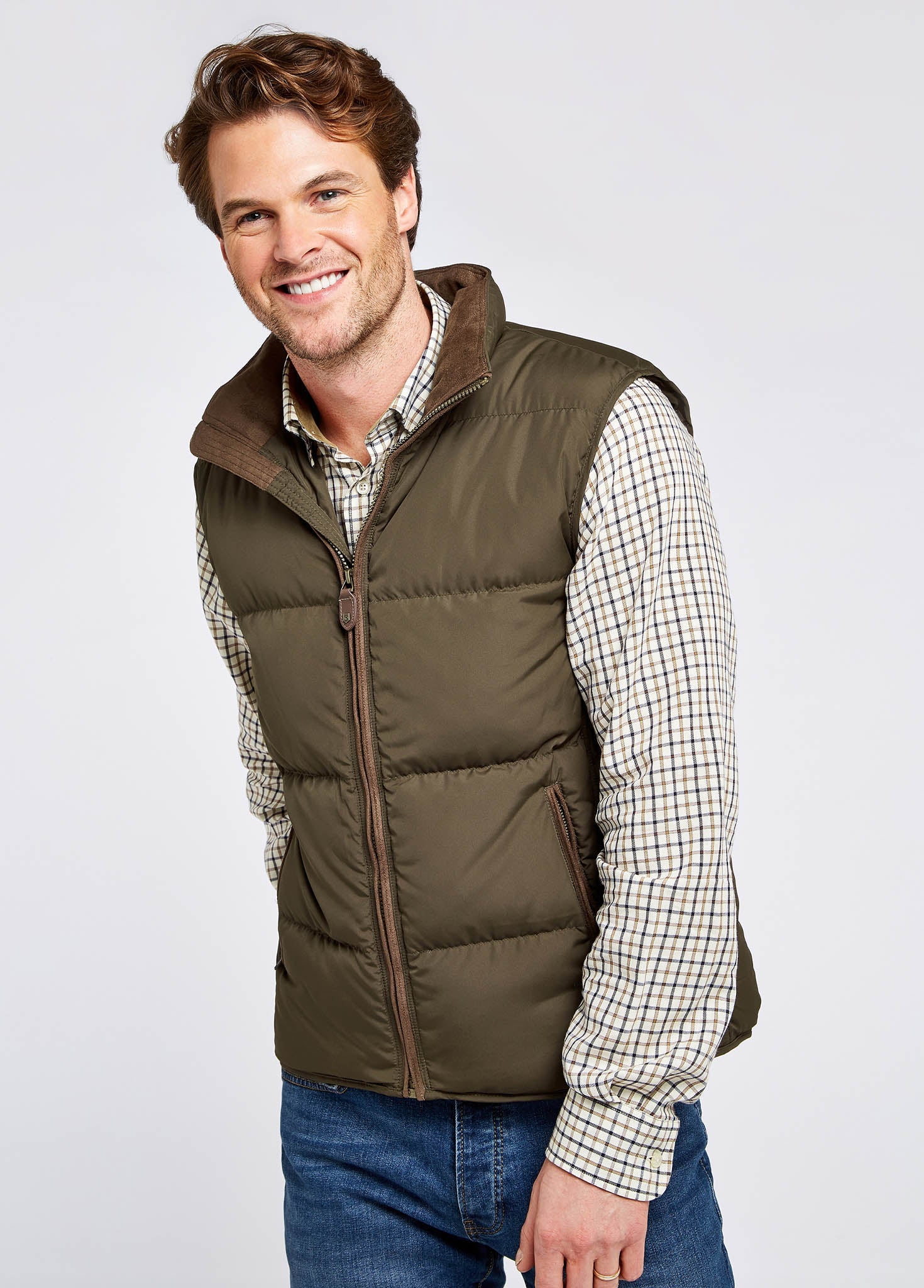 Graystown Daunenweste - Olive