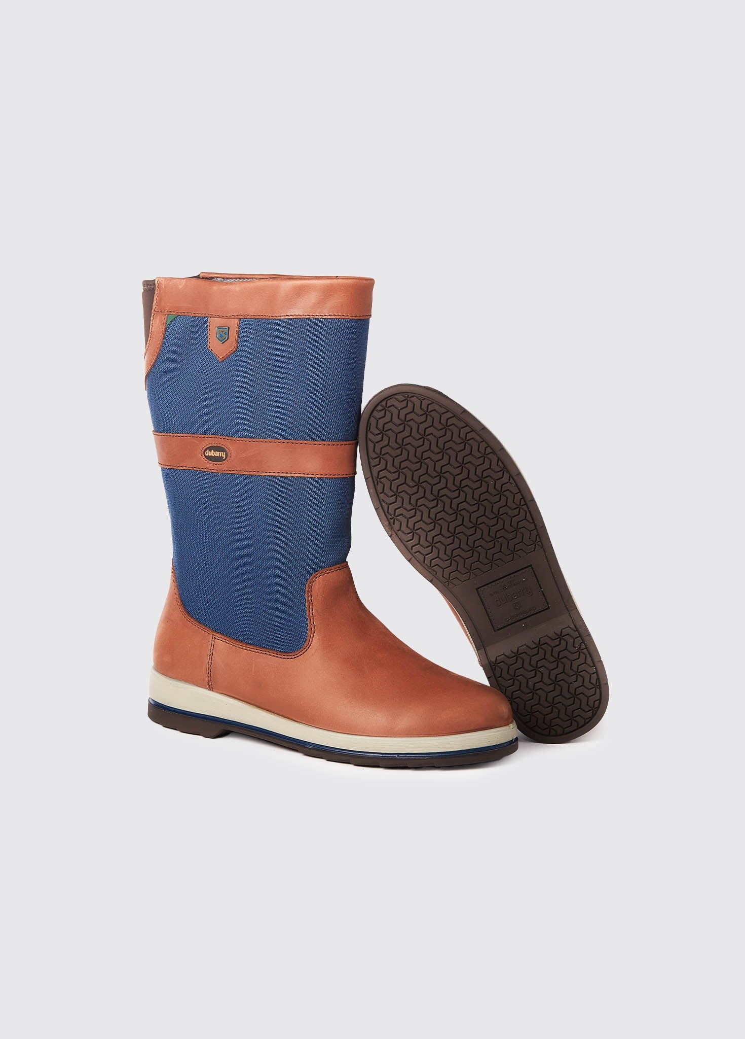 Shamrock ExtraFit™ Herren Segelstiefel - Navy/Brown