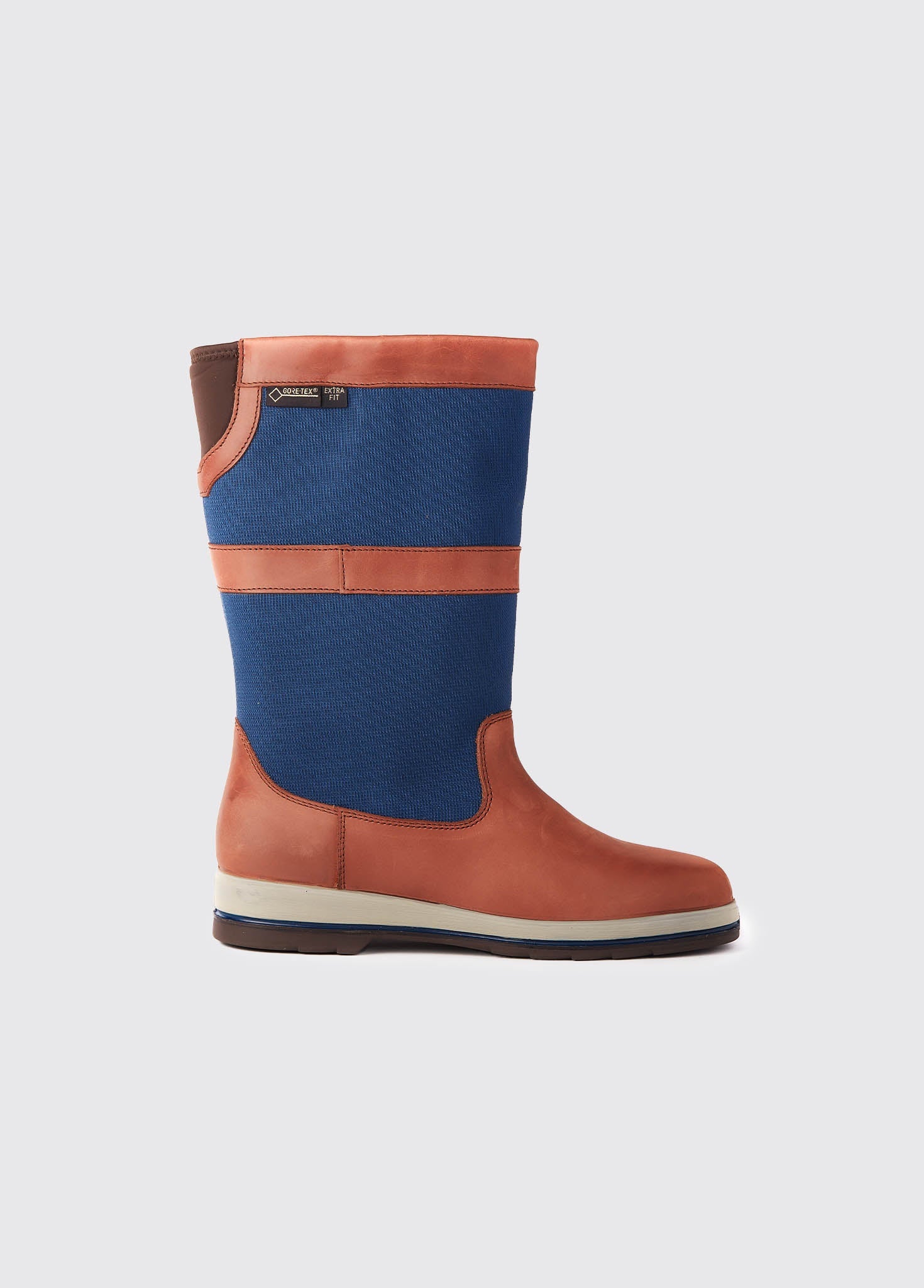 Shamrock ExtraFit™ Herren Segelstiefel - Navy/Brown