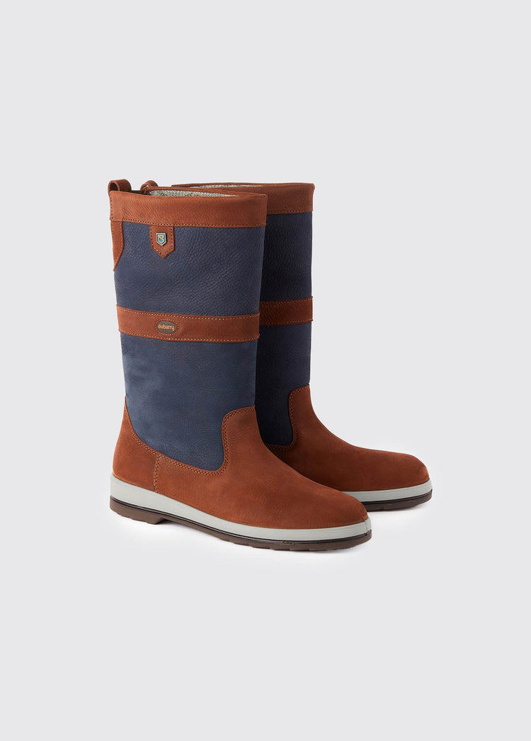Ultima ExtraFit™ Herren Segelstiefel - Navy/Brown