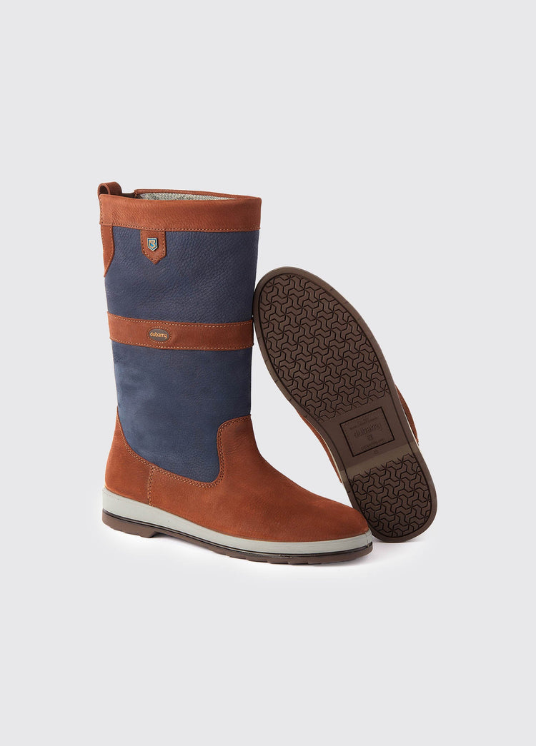 Ultima ExtraFit™ Herren Segelstiefel - Navy/Brown