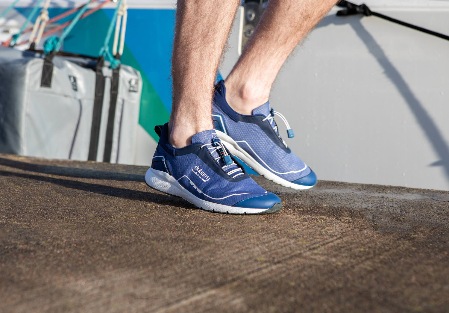 Mauritius Leichter Segelsneaker - Denim