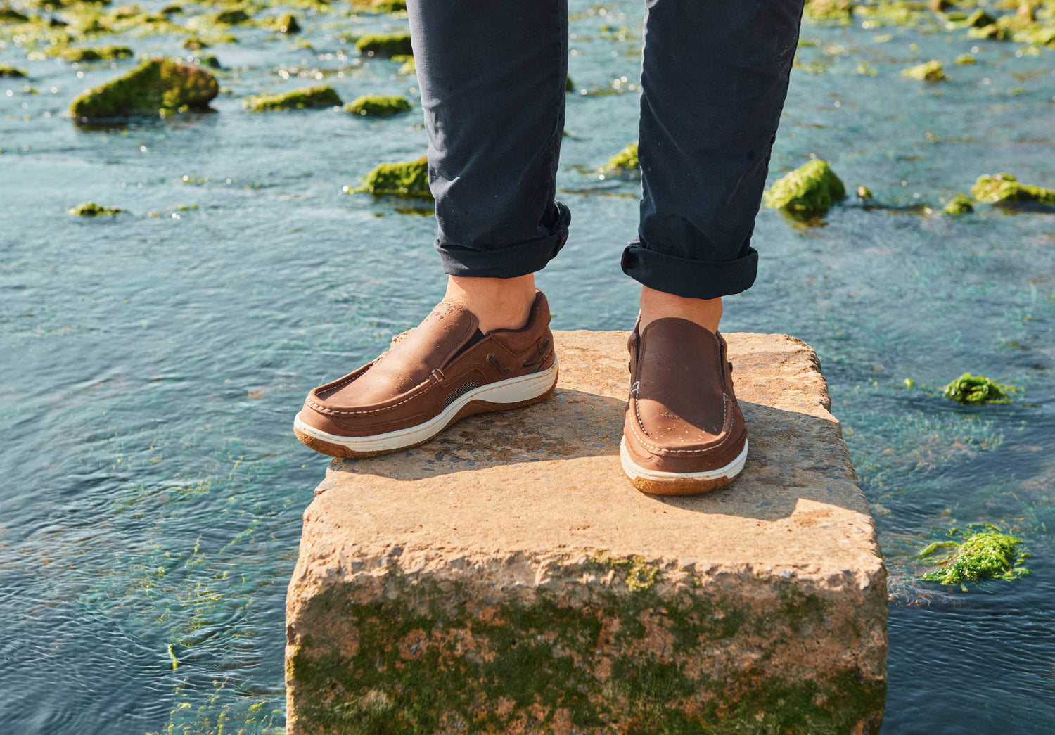 Yacht Slip-On Bootsschuh - Walnut
