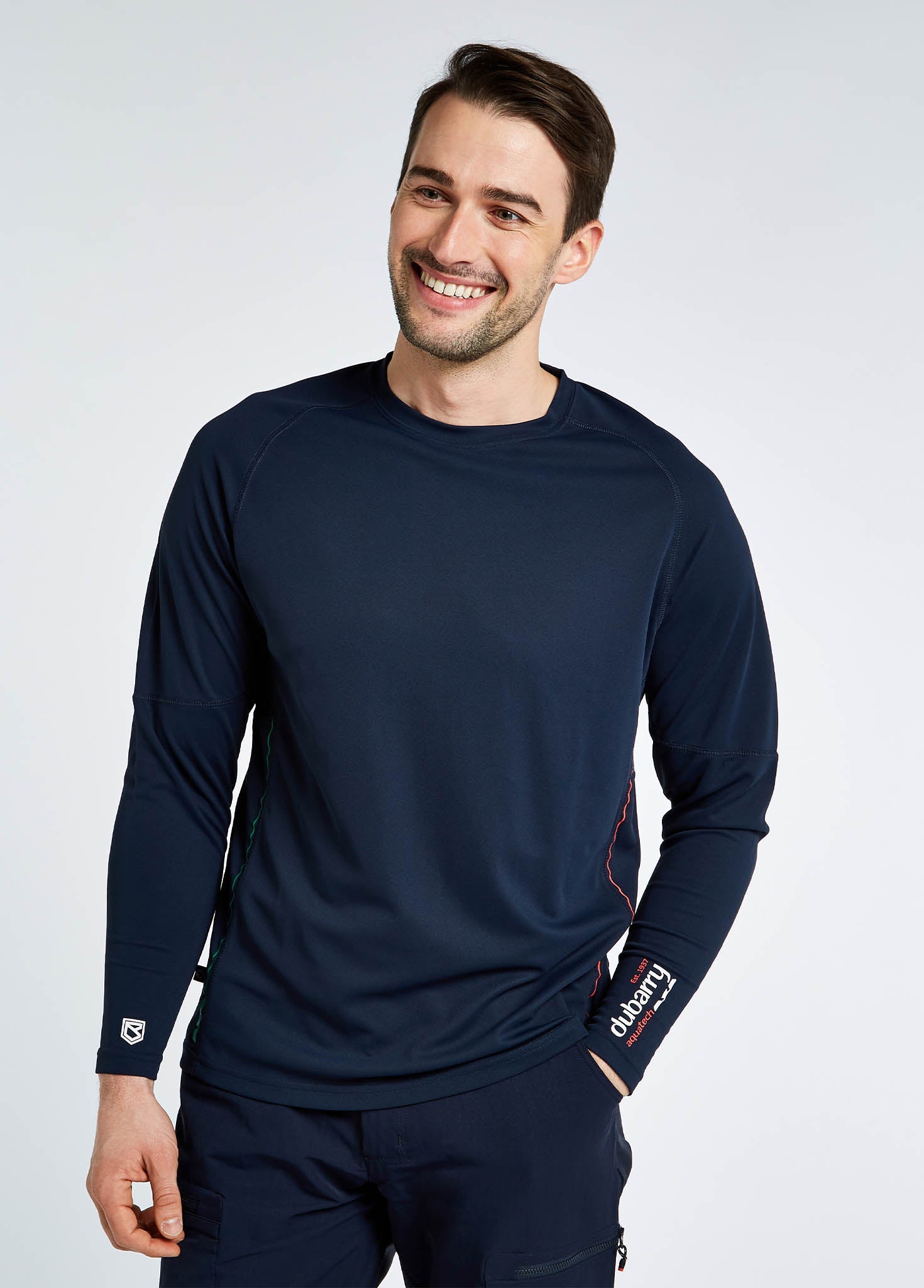 Ancona Langarmshirt Herren - Navy