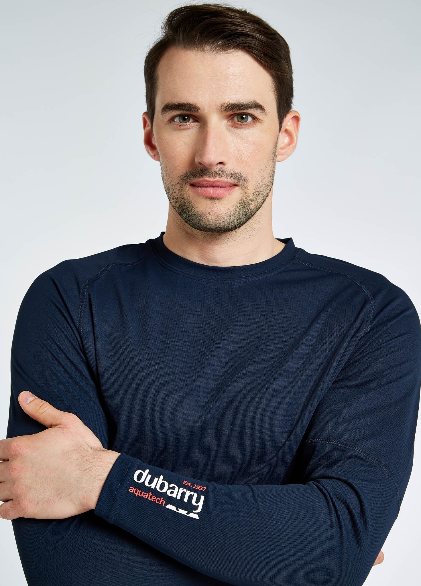 Ancona Langarmshirt Herren - Navy