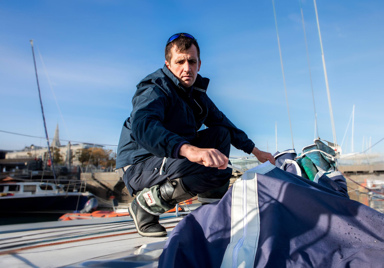 Levanto Crew-Jacke - Navy