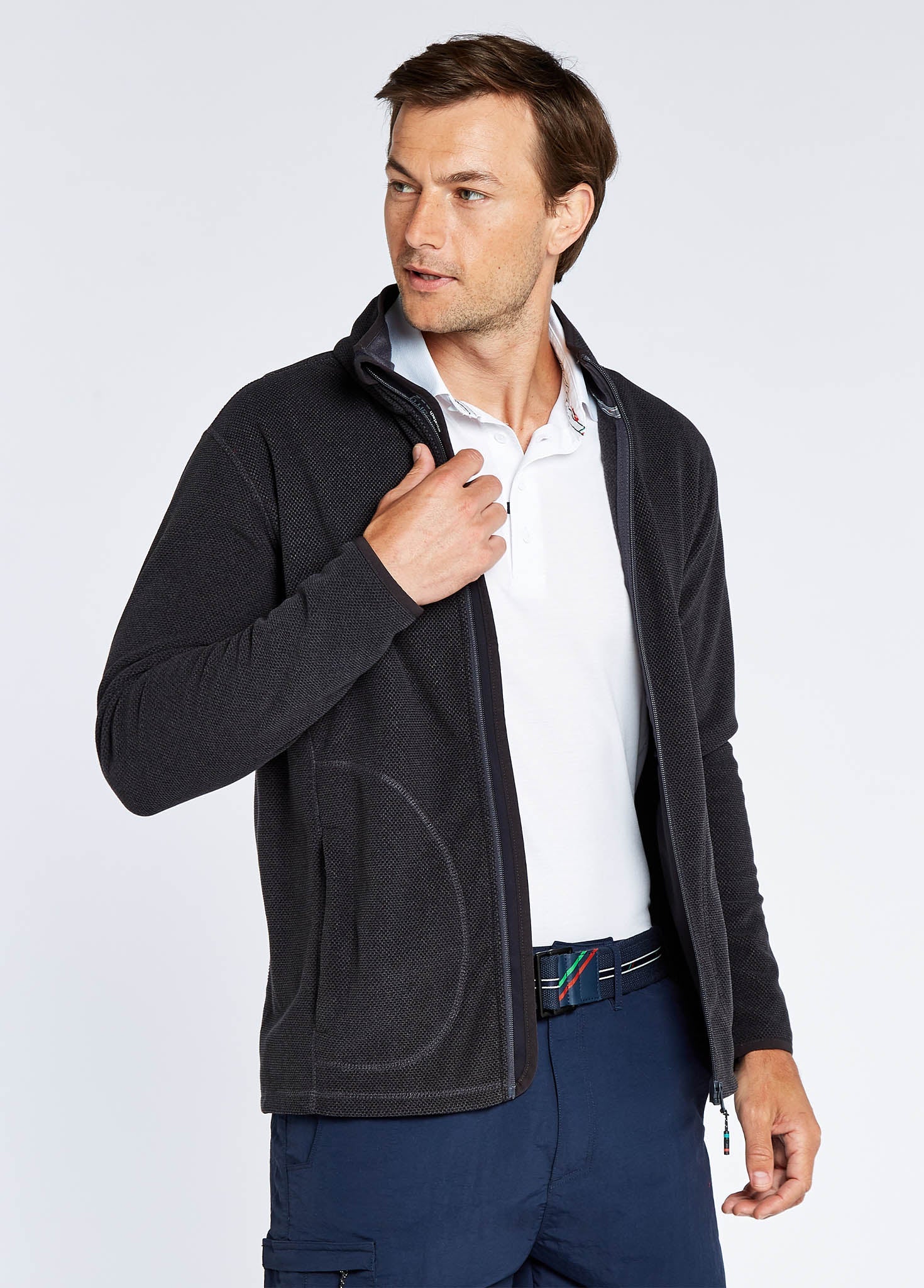 Mustique Fleecejacke - Graphite