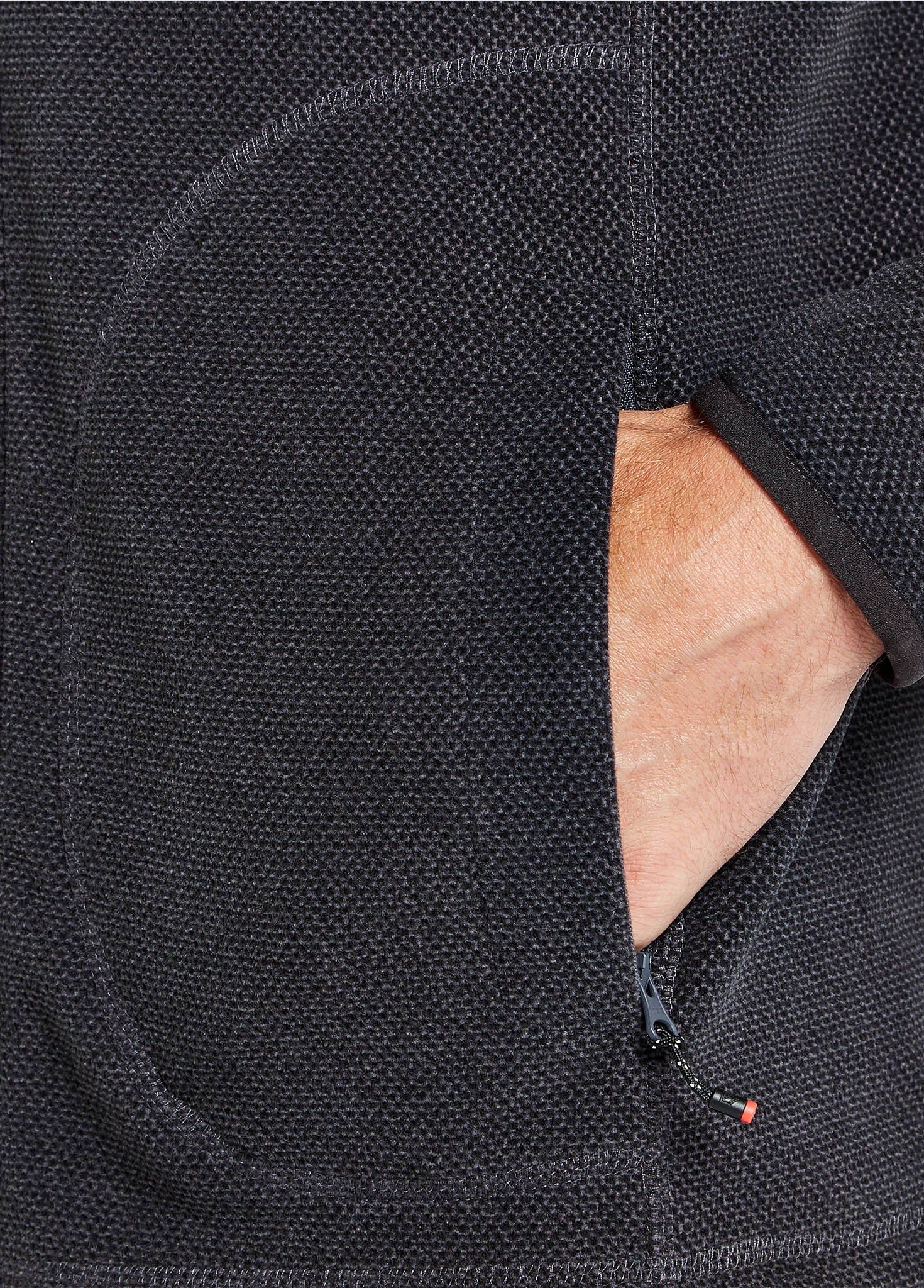 Mustique Fleecejacke - Graphite