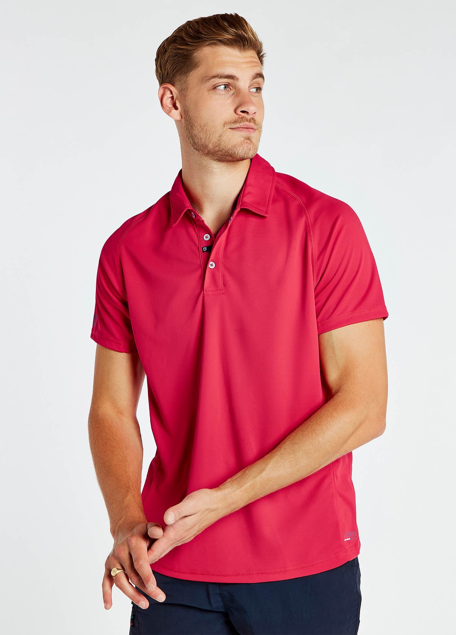 Menton Poloshirt UPF 50 - Red