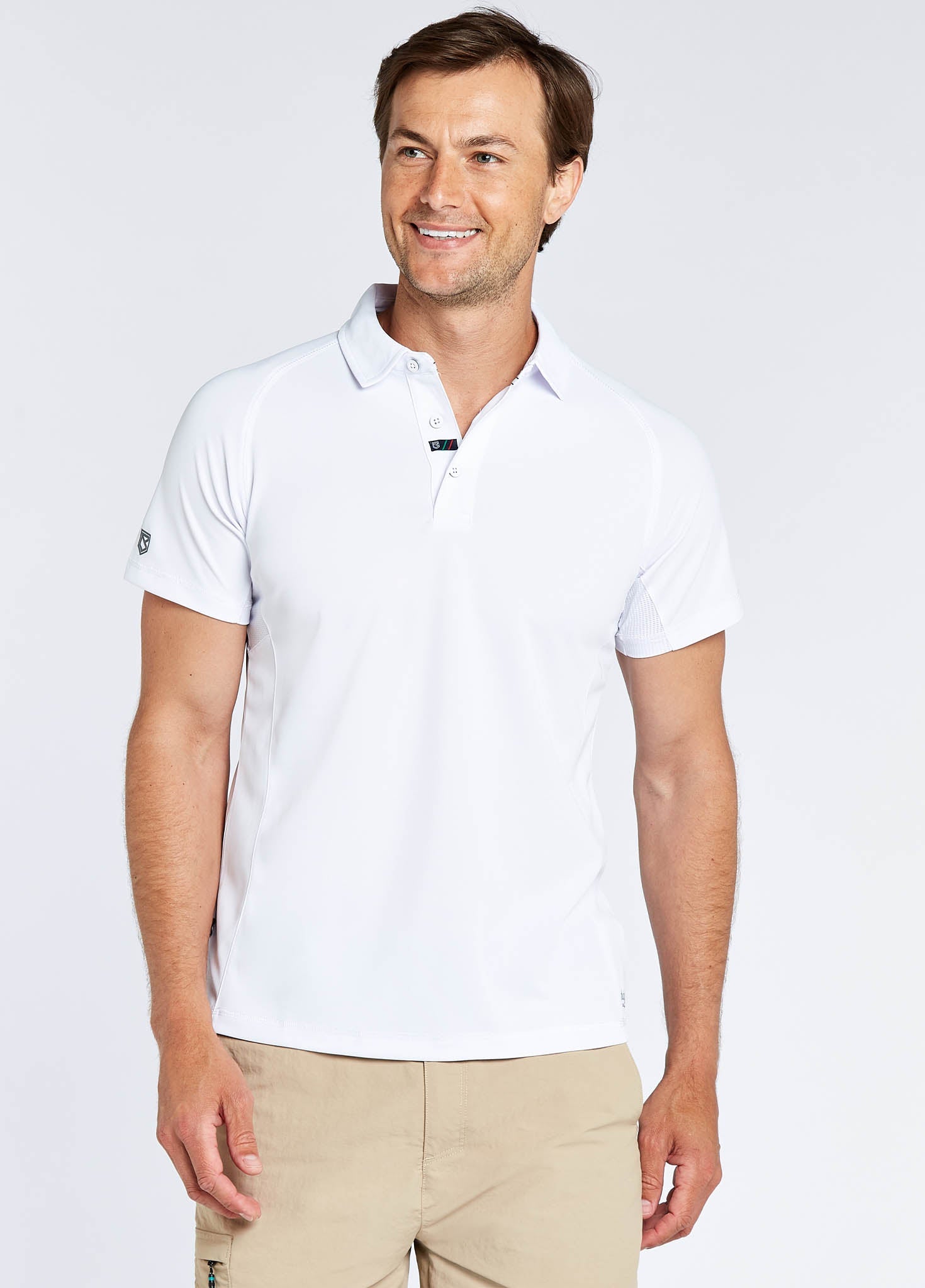Menton Poloshirt UPF 50 - White