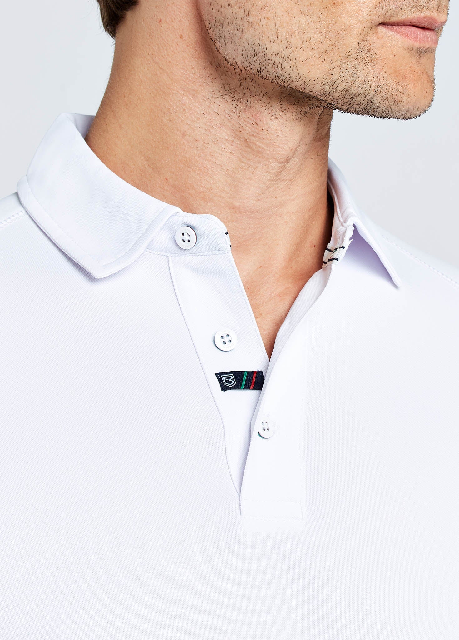 Menton Poloshirt UPF 50 - White
