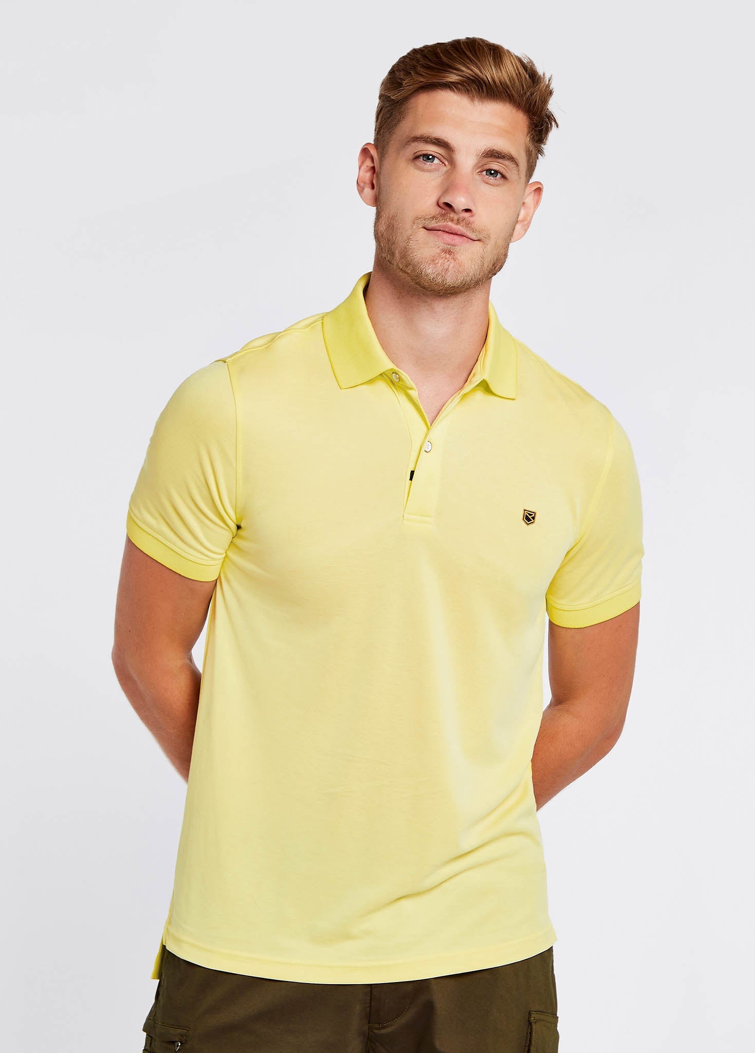 Sweeney Bambus Poloshirt - Citrus