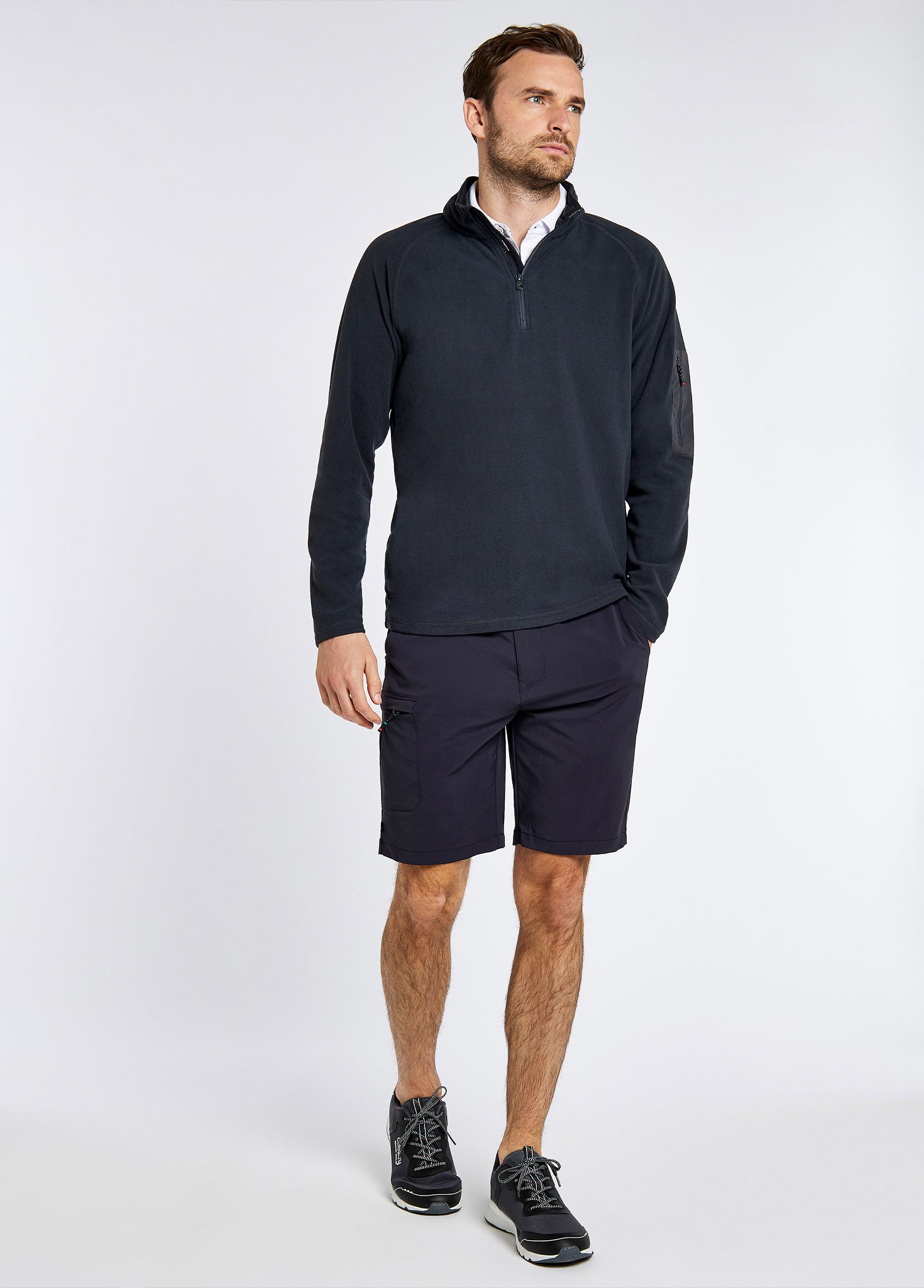 Valencia Herren Fleecepullover - Graphite