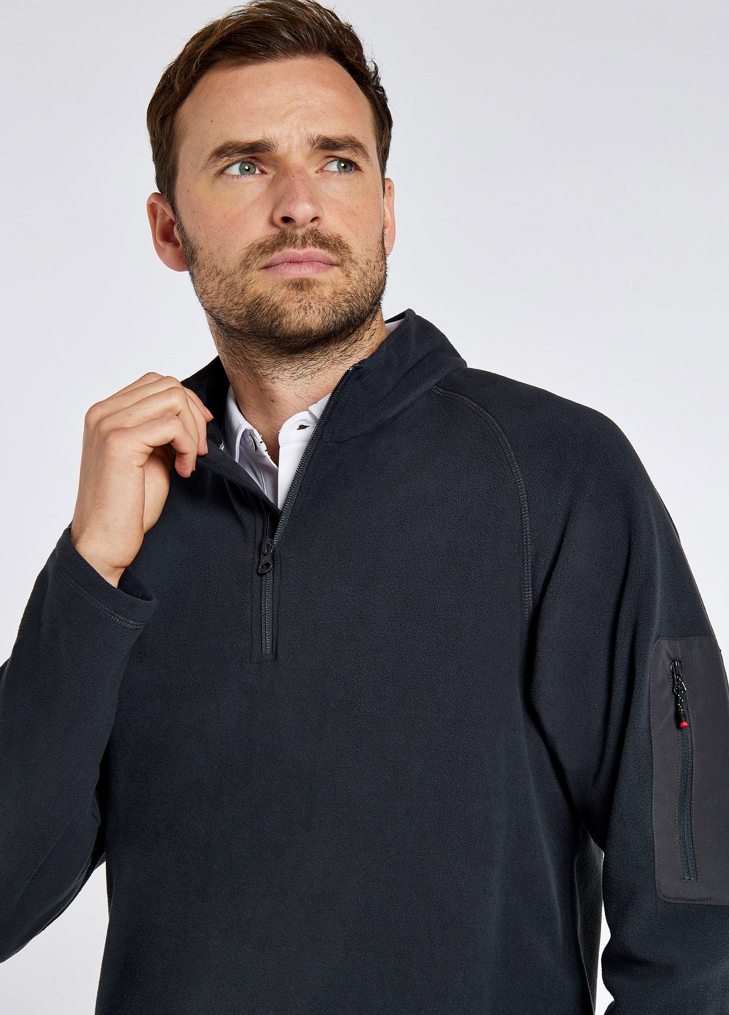 Valencia Herren Fleecepullover - Graphite