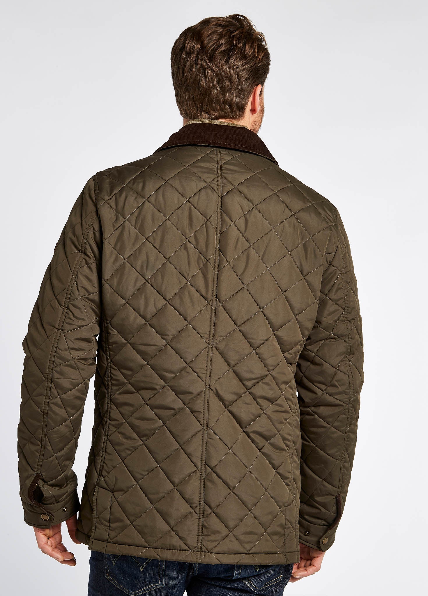 Mountusher Steppjacke - Olive