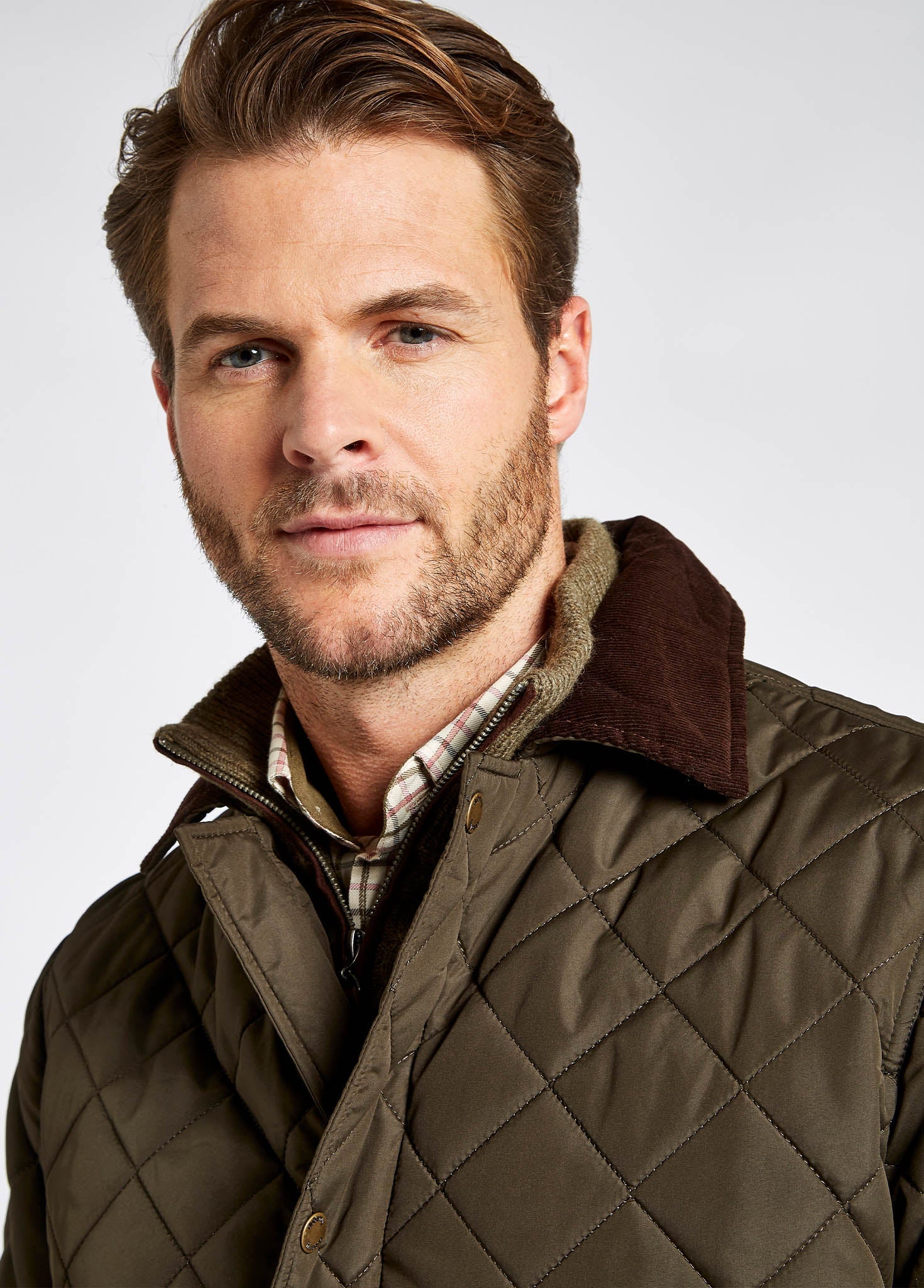 Mountusher Steppjacke - Olive