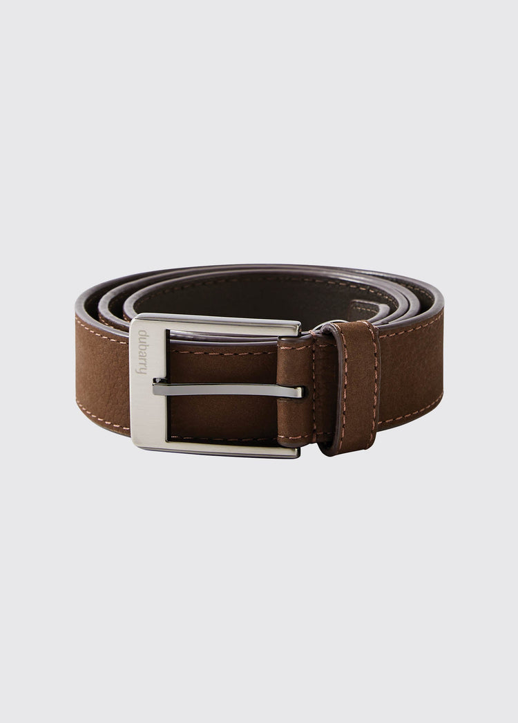 Ledergürtel Herren - Walnut