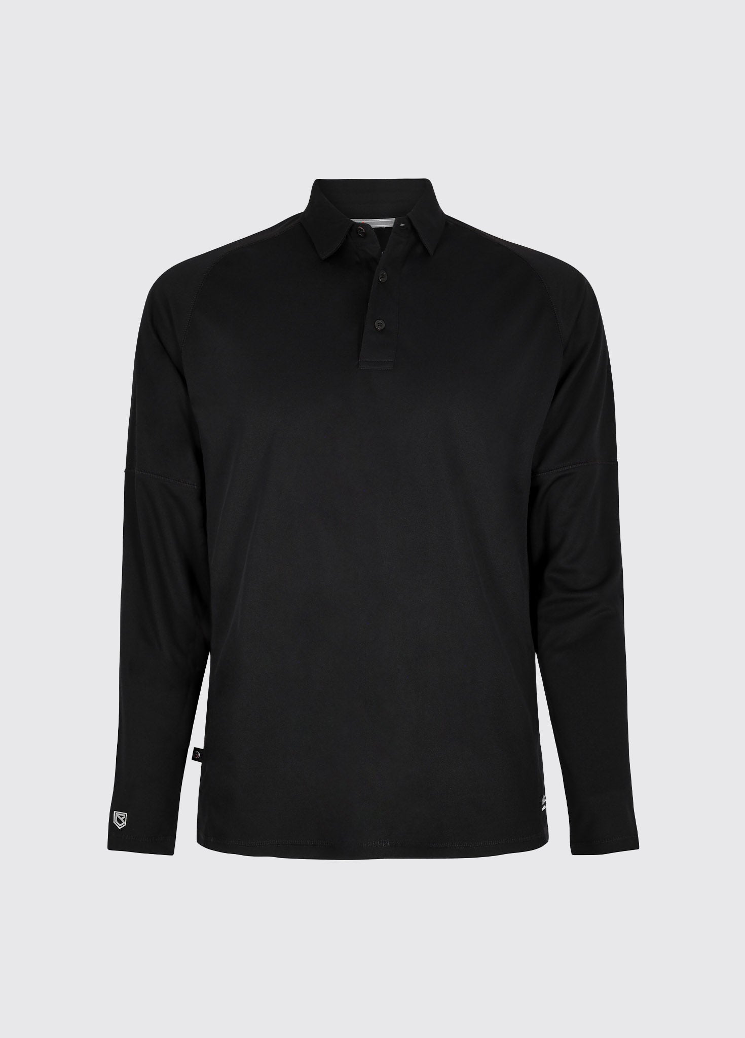 Piraeus Technical Poloshirt  - Black
