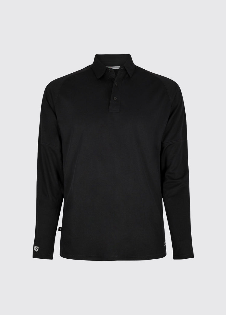 Piraeus Technical Poloshirt  - Black