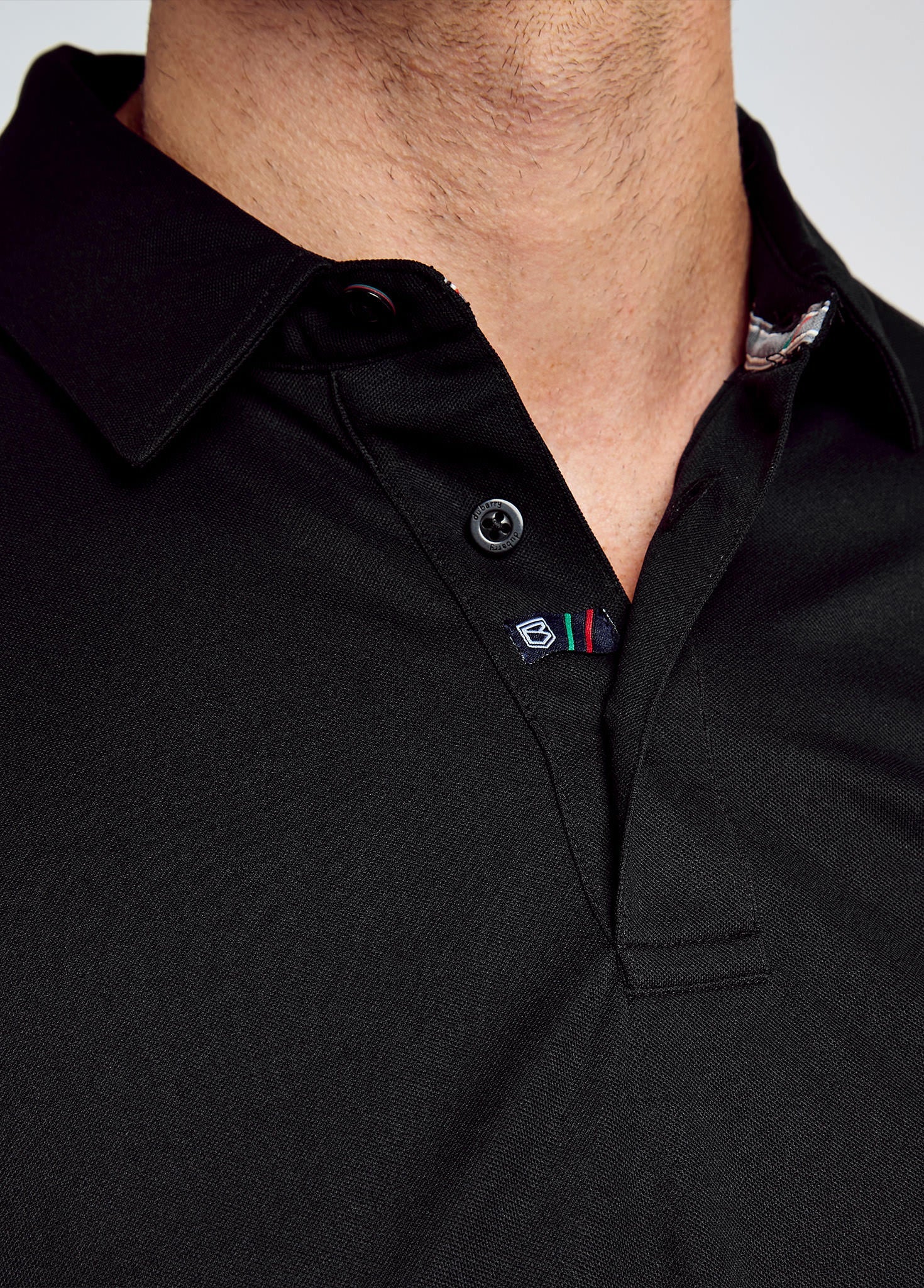 Piraeus Technical Poloshirt  - Black