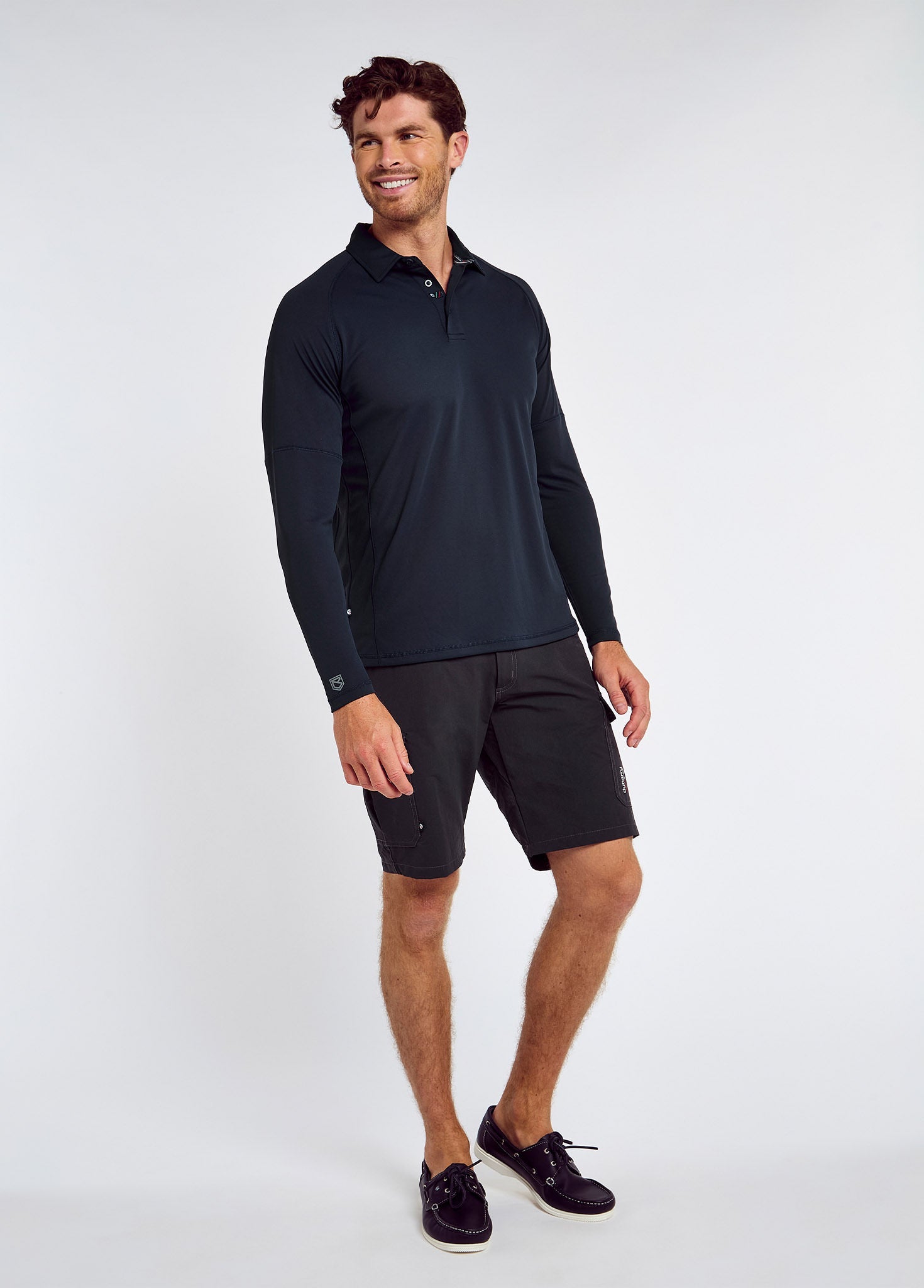 Piraeus Technical Poloshirt  - Navy