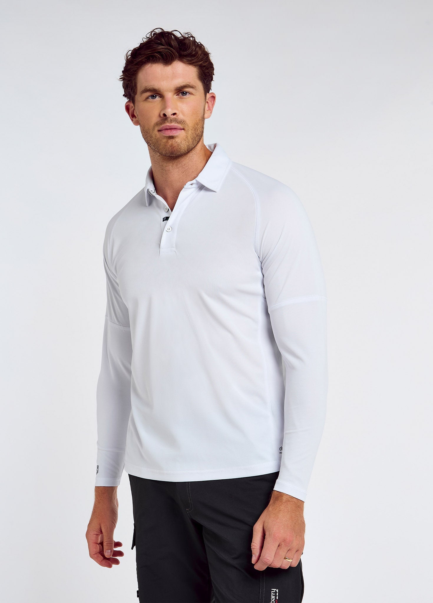 Piraeus Technical Poloshirt  - White
