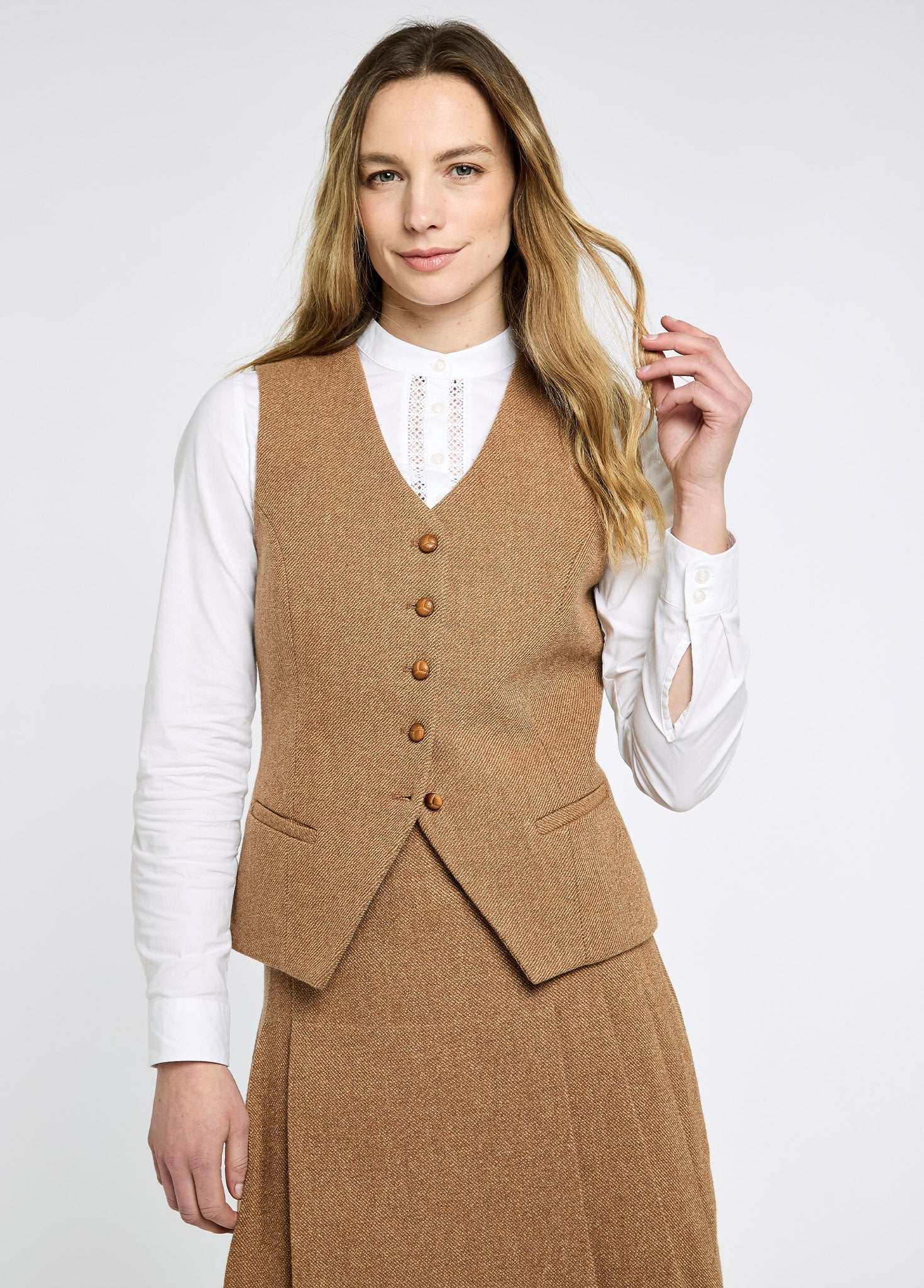 Robinswood Tweedweste - Camel Twill