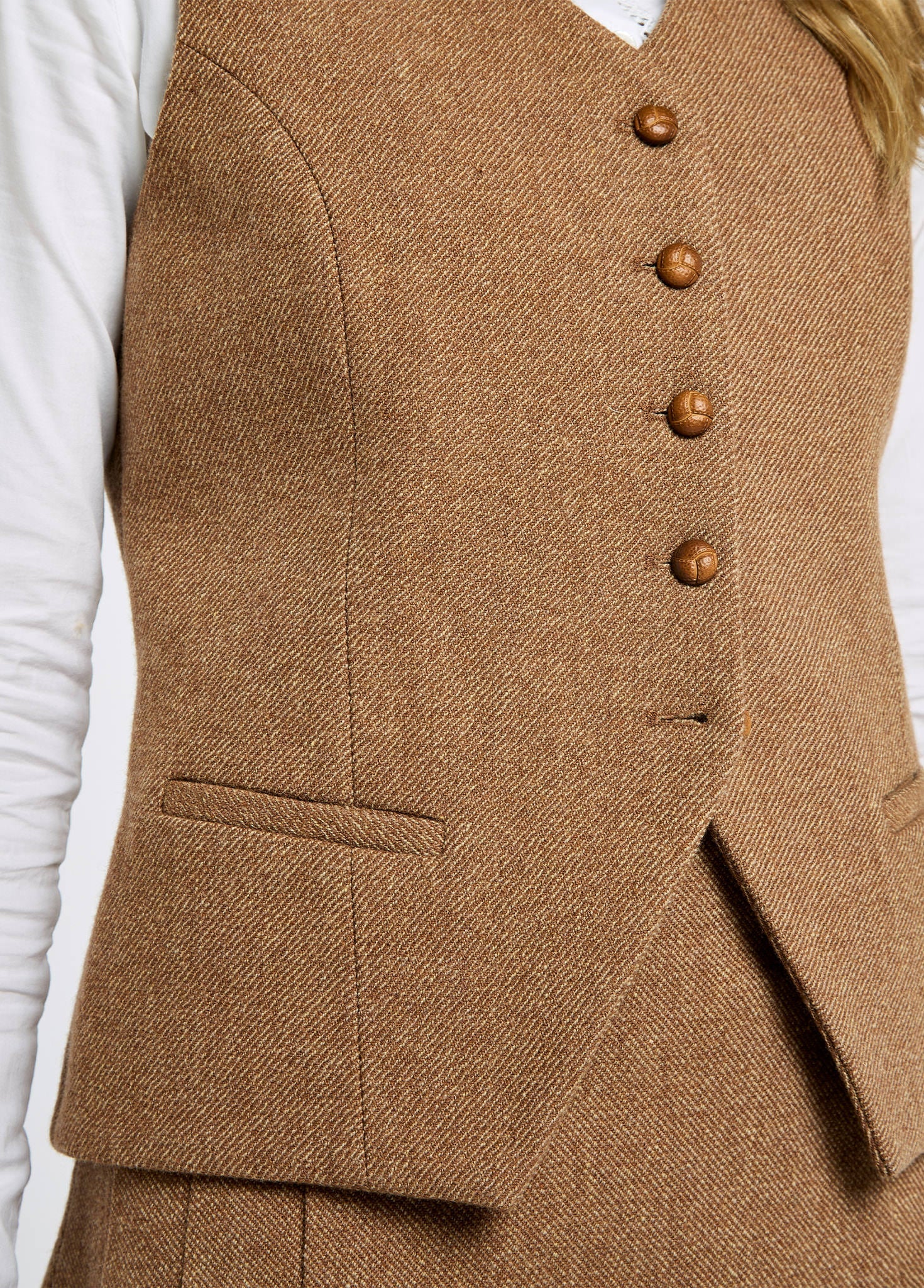 Robinswood Tweedweste - Camel Twill