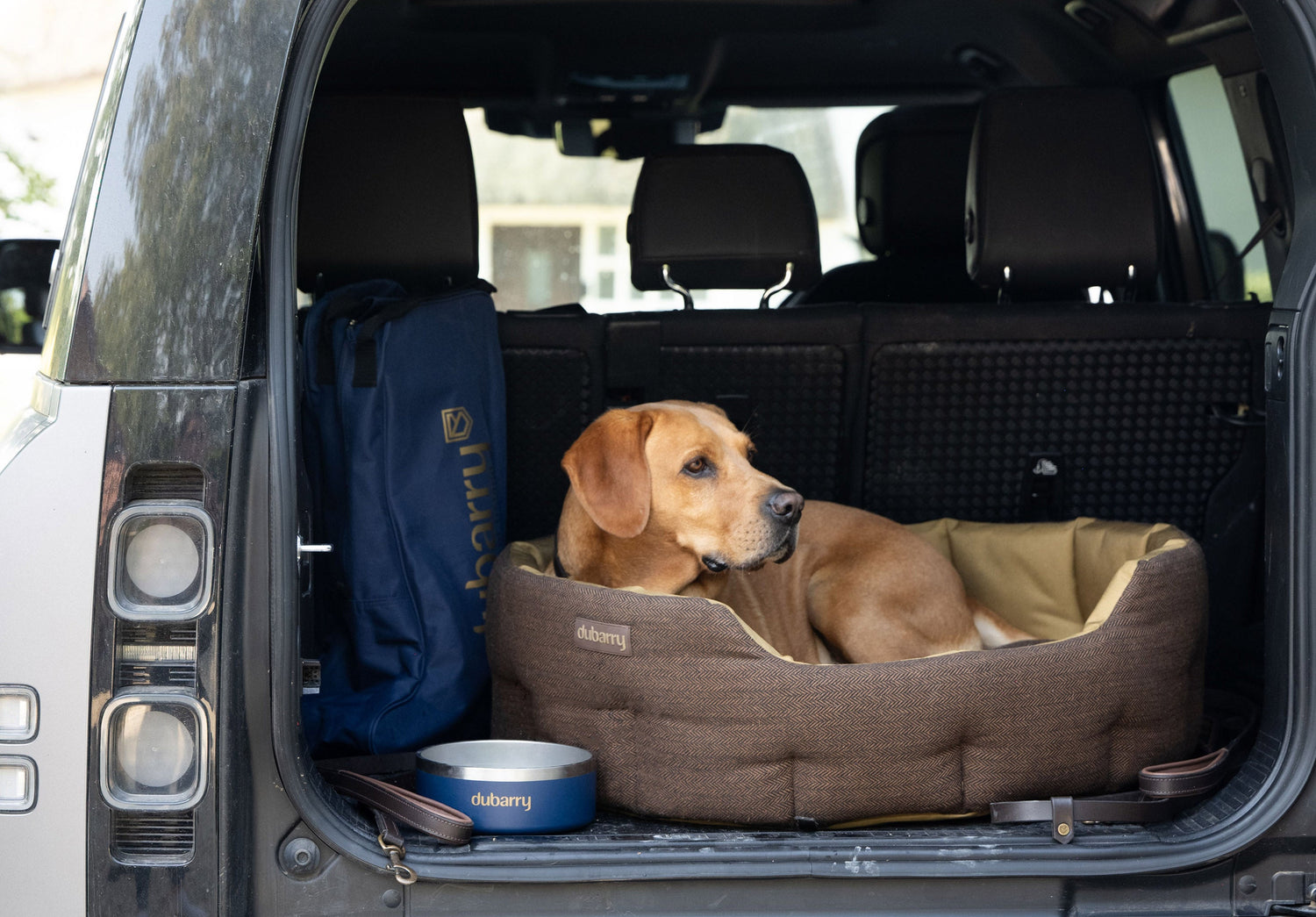 BUSTER Tweed-Hundebett – Mocha