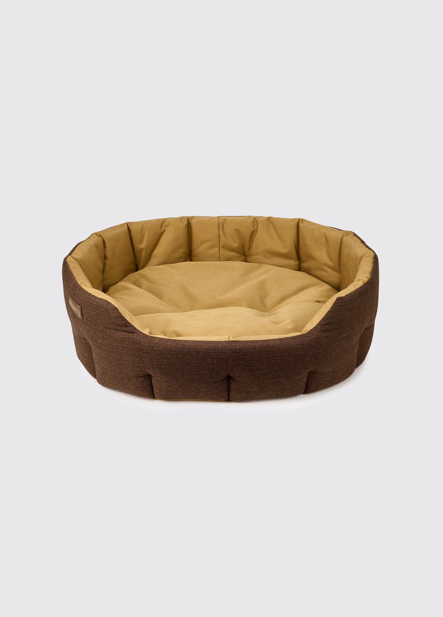 BUSTER Tweed-Hundebett – Mocha