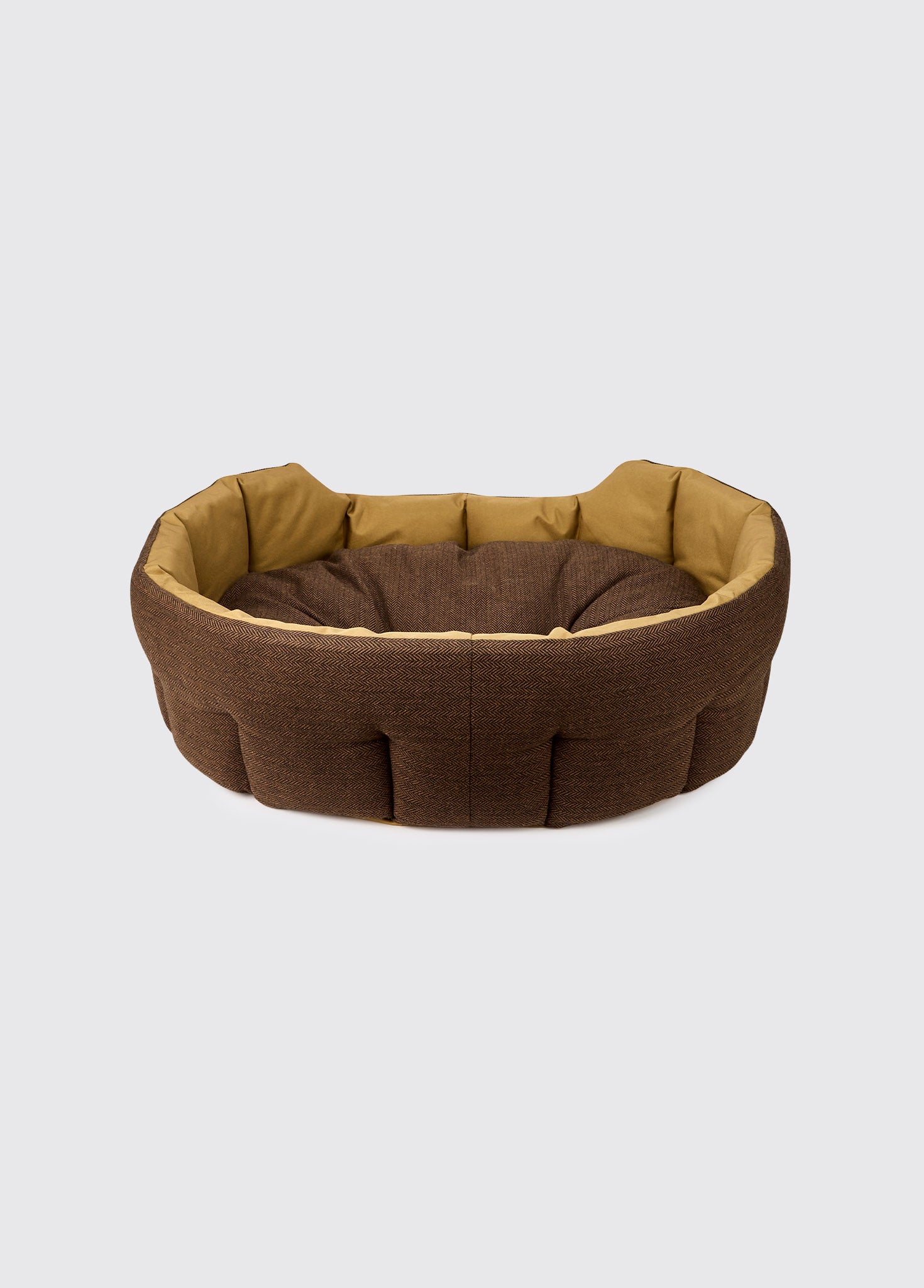 BUSTER Tweed-Hundebett – Mocha