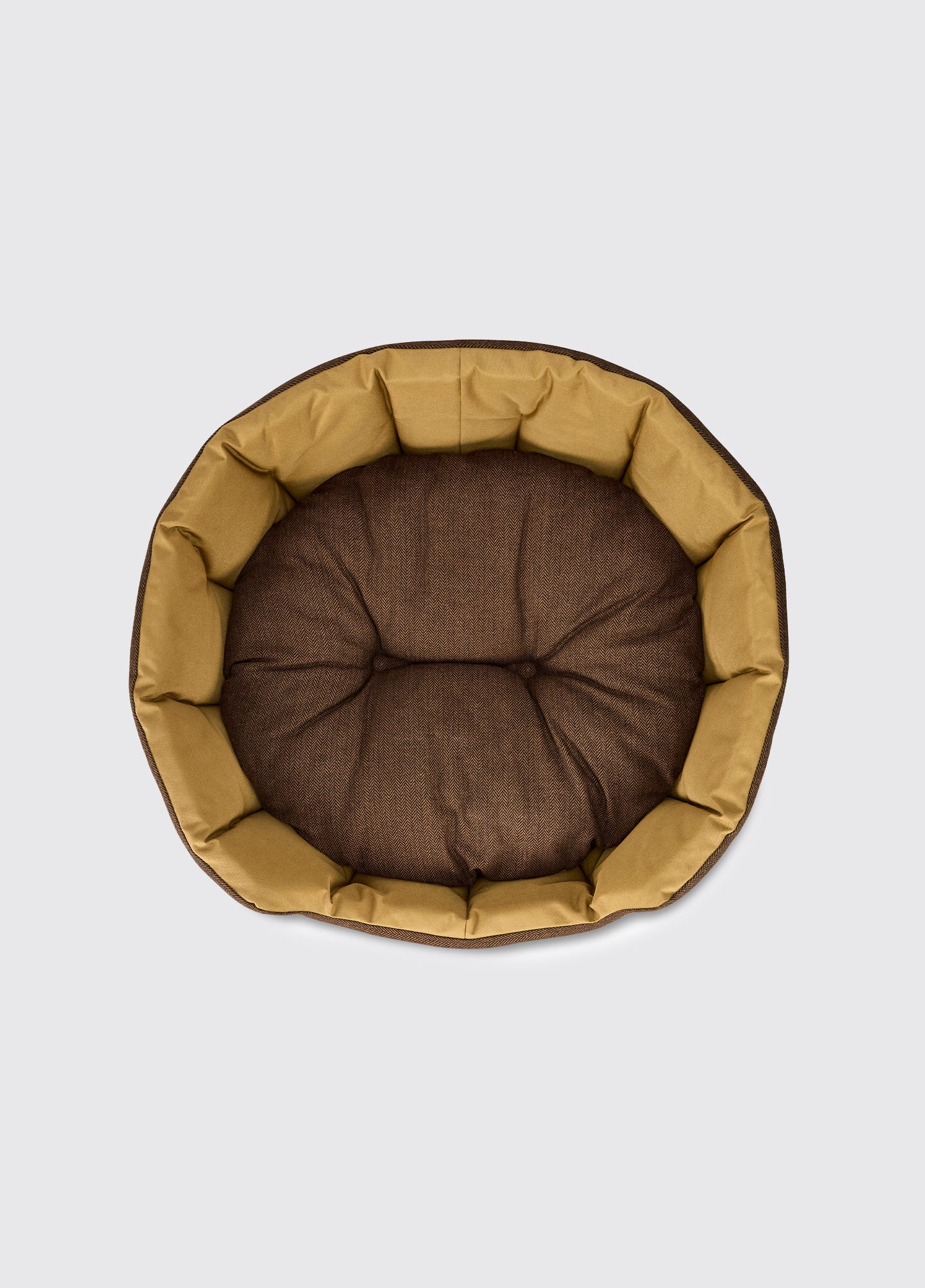 BUSTER Tweed-Hundebett – Mocha