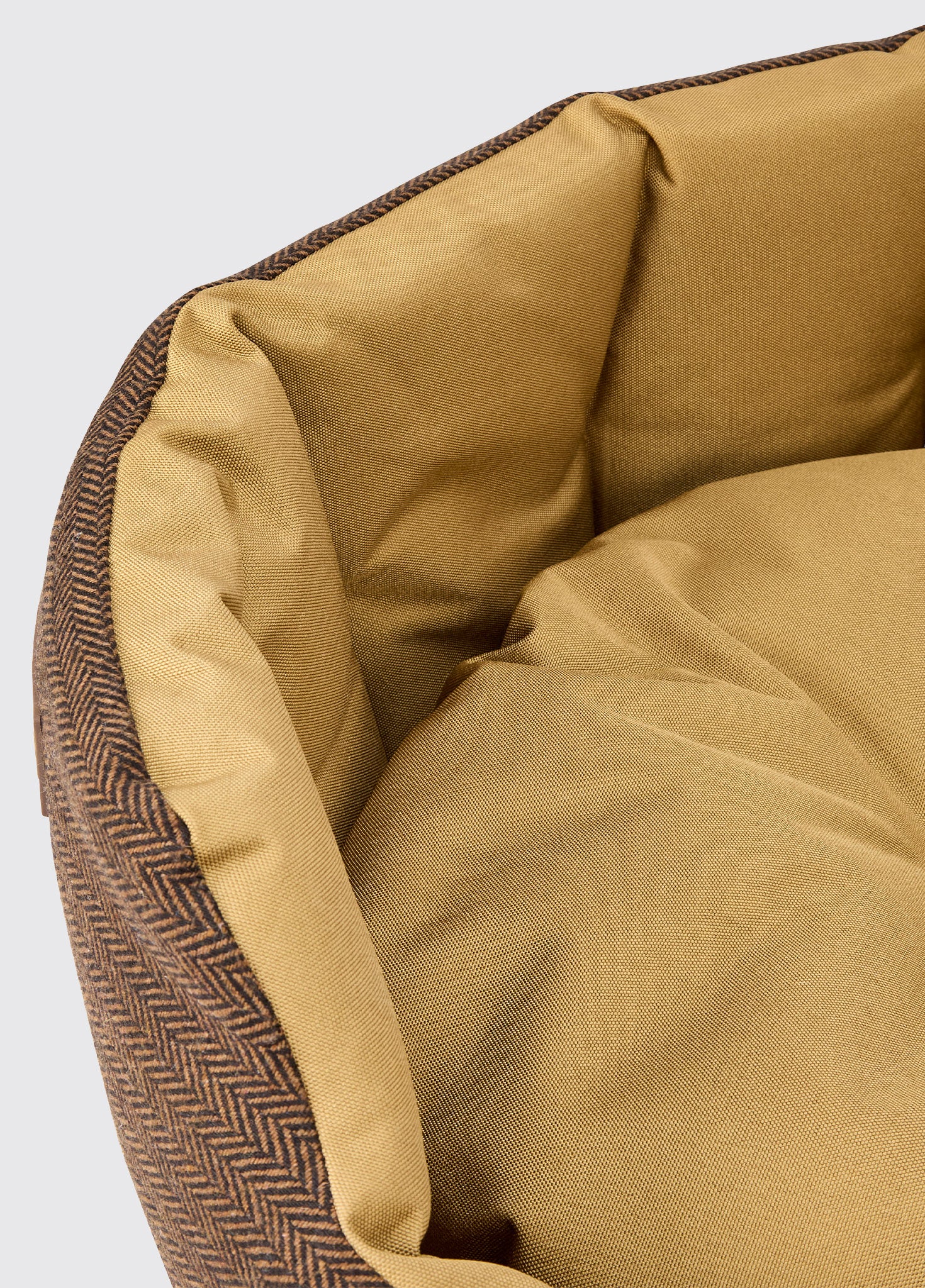 BUSTER Tweed-Hundebett – Mocha