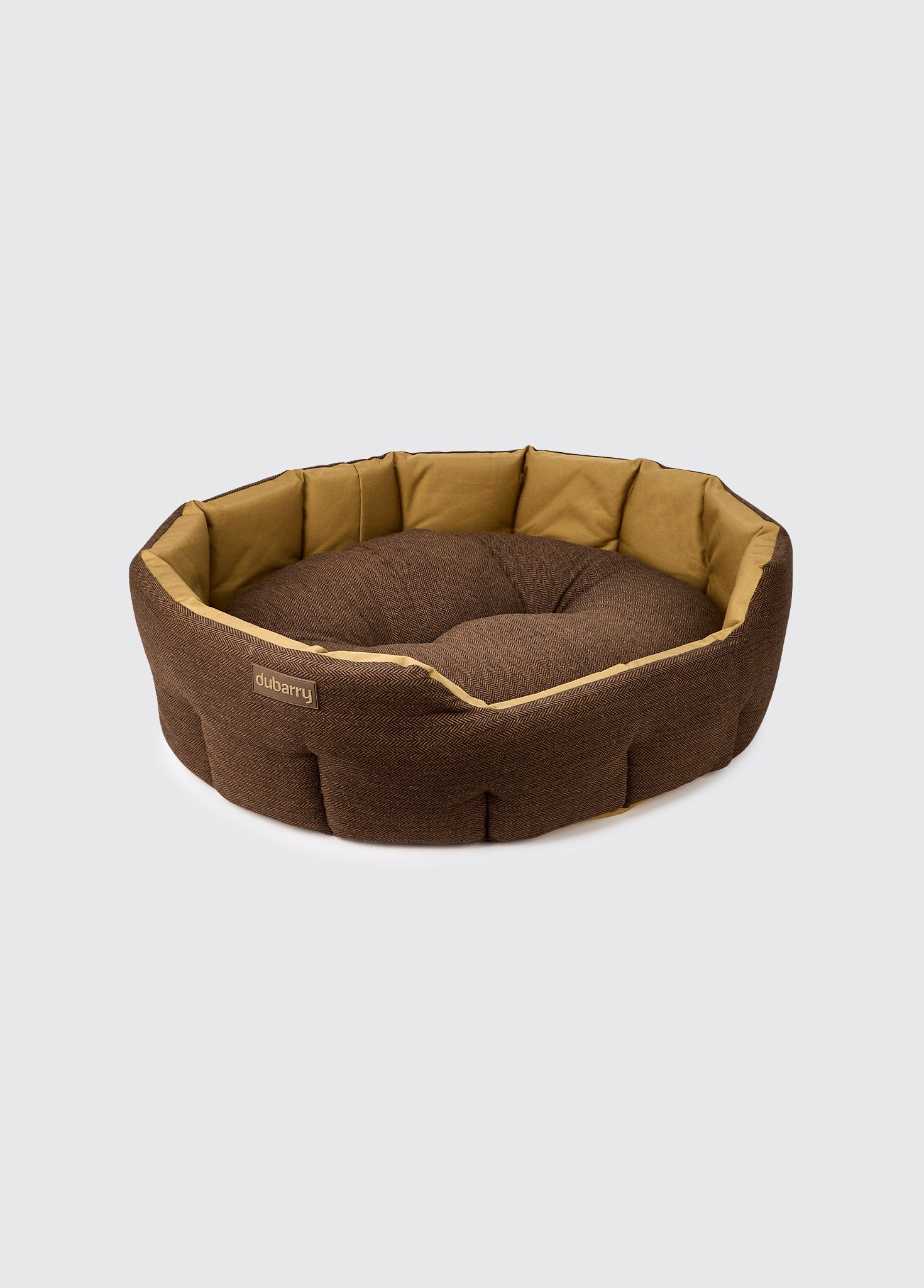 BUSTER Tweed-Hundebett – Mocha