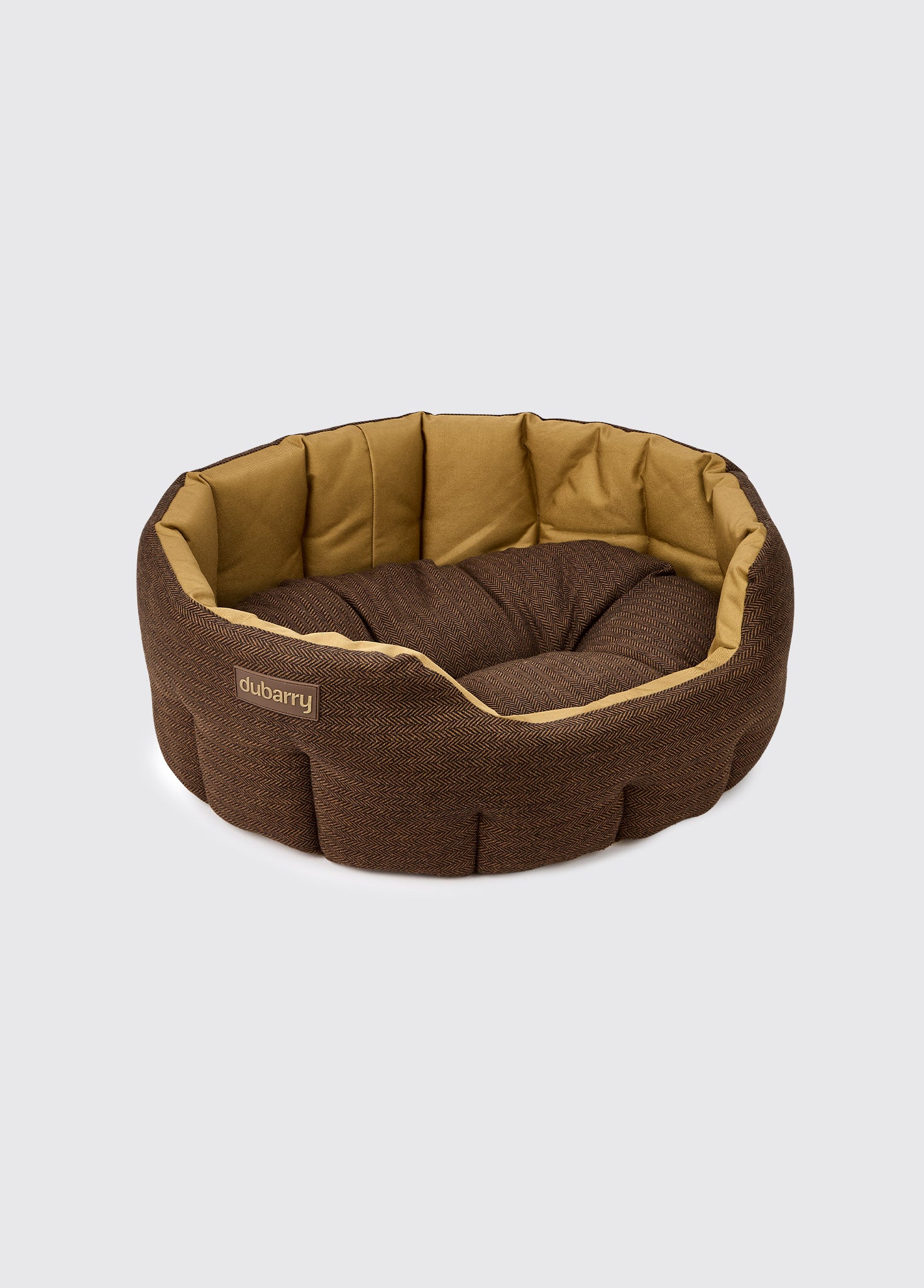 BUSTER Tweed-Hundebett – Mocha