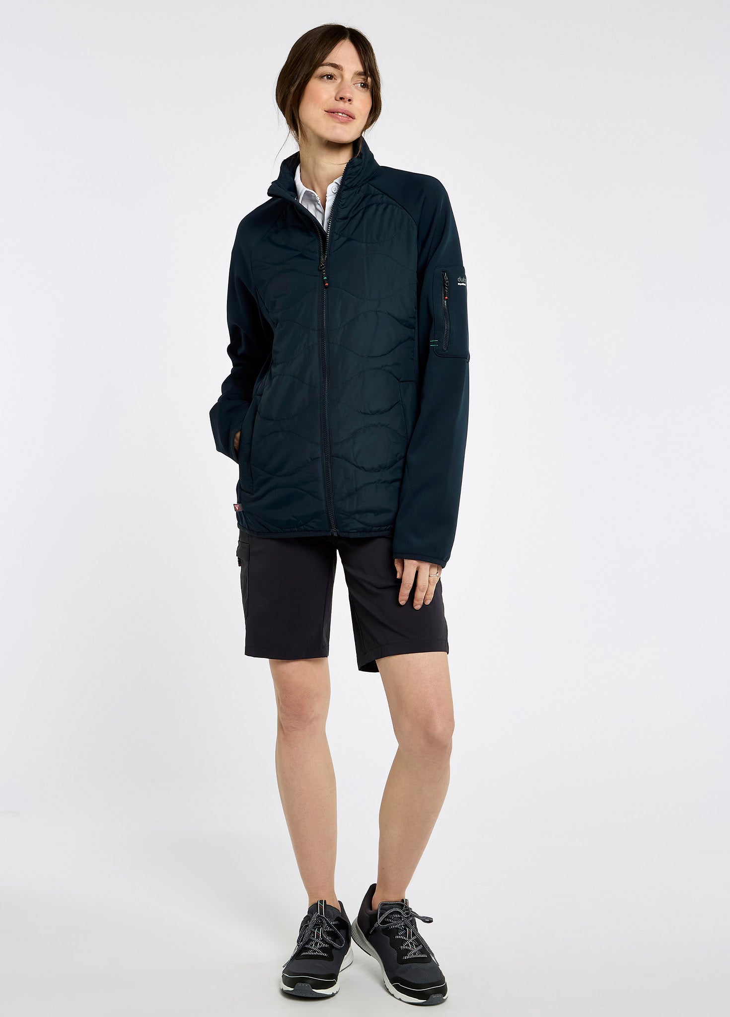 Atlantica Damen Hybrid-Jacke - Navy