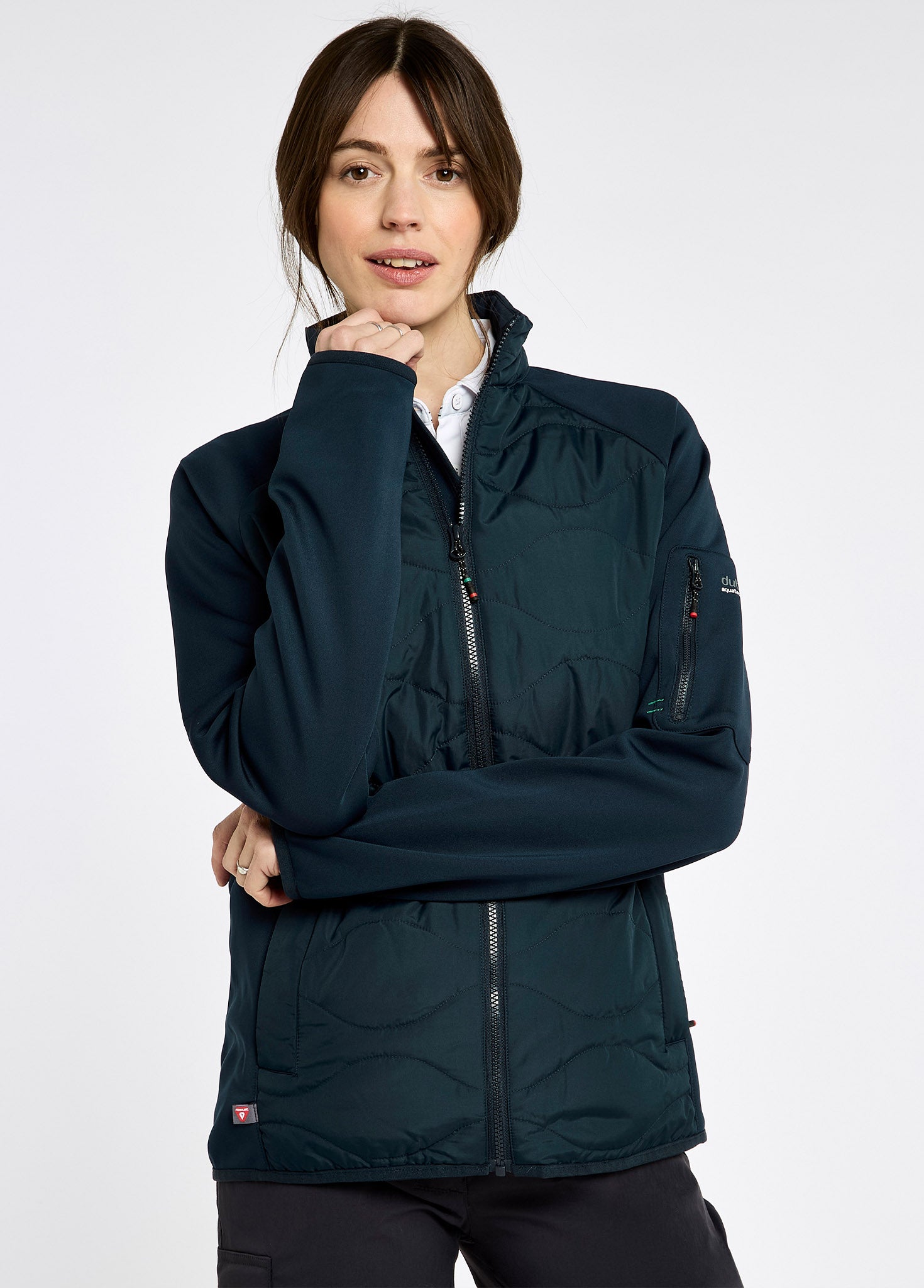 Atlantica Damen Hybrid-Jacke - Navy