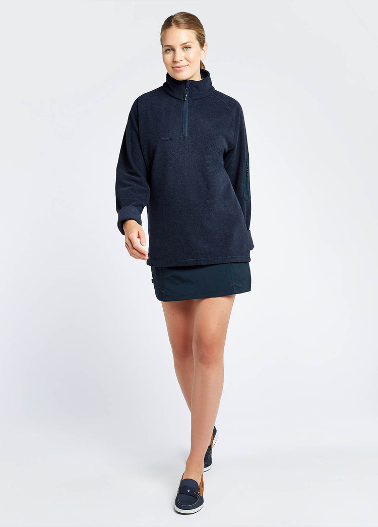 Monaco Damen Fleecepullover - Navy
