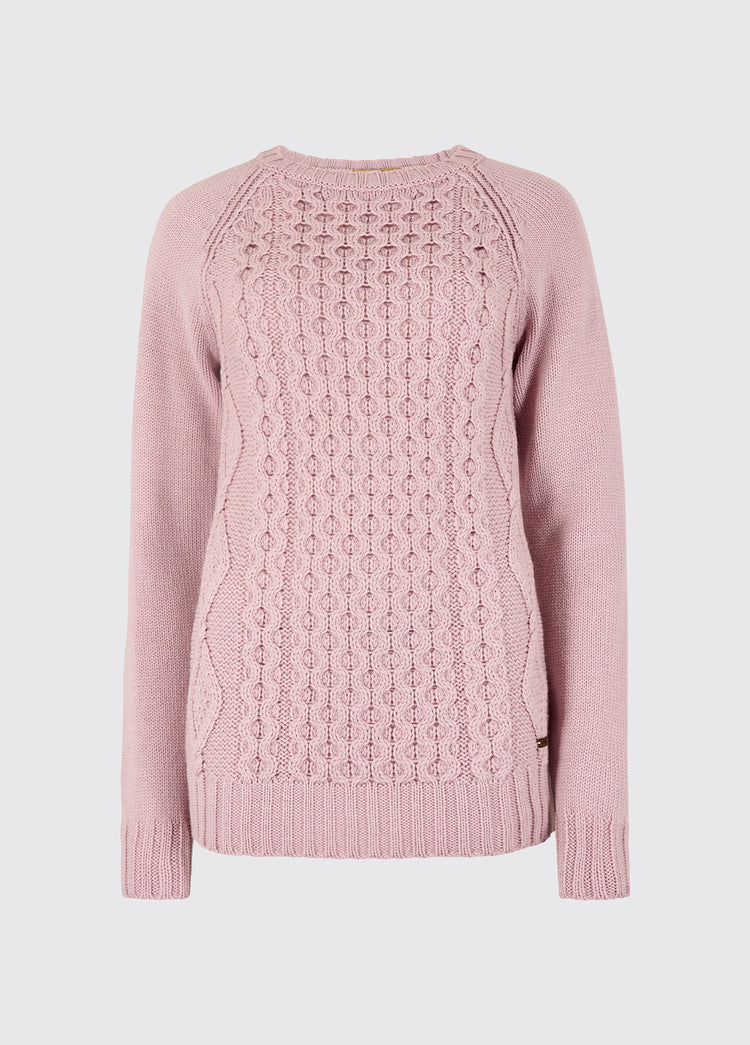 Shanley Merino Pullover - Dusky Rose
