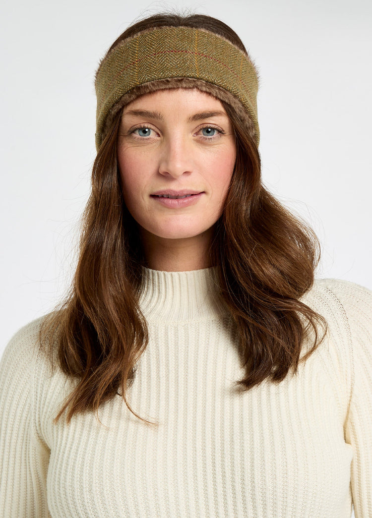 Abington Tweed Stirnband - Elm