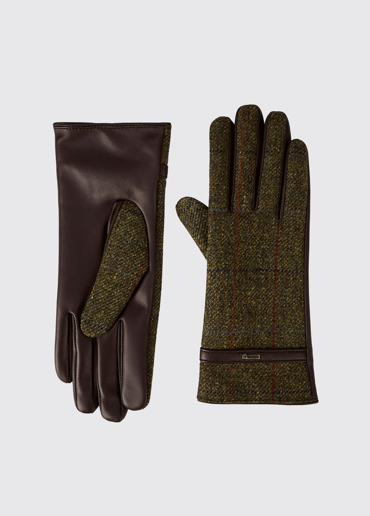 Ballycastle Tweed Lederhandschuhe - Thornwood