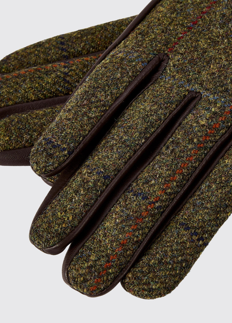 Ballycastle Tweed Lederhandschuhe - Thornwood