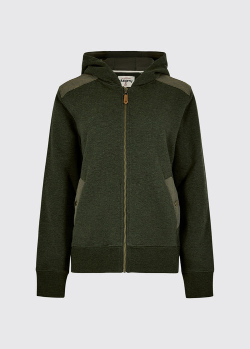 Bambrick Kapuzenpullover mit Reißverschluss - Olive