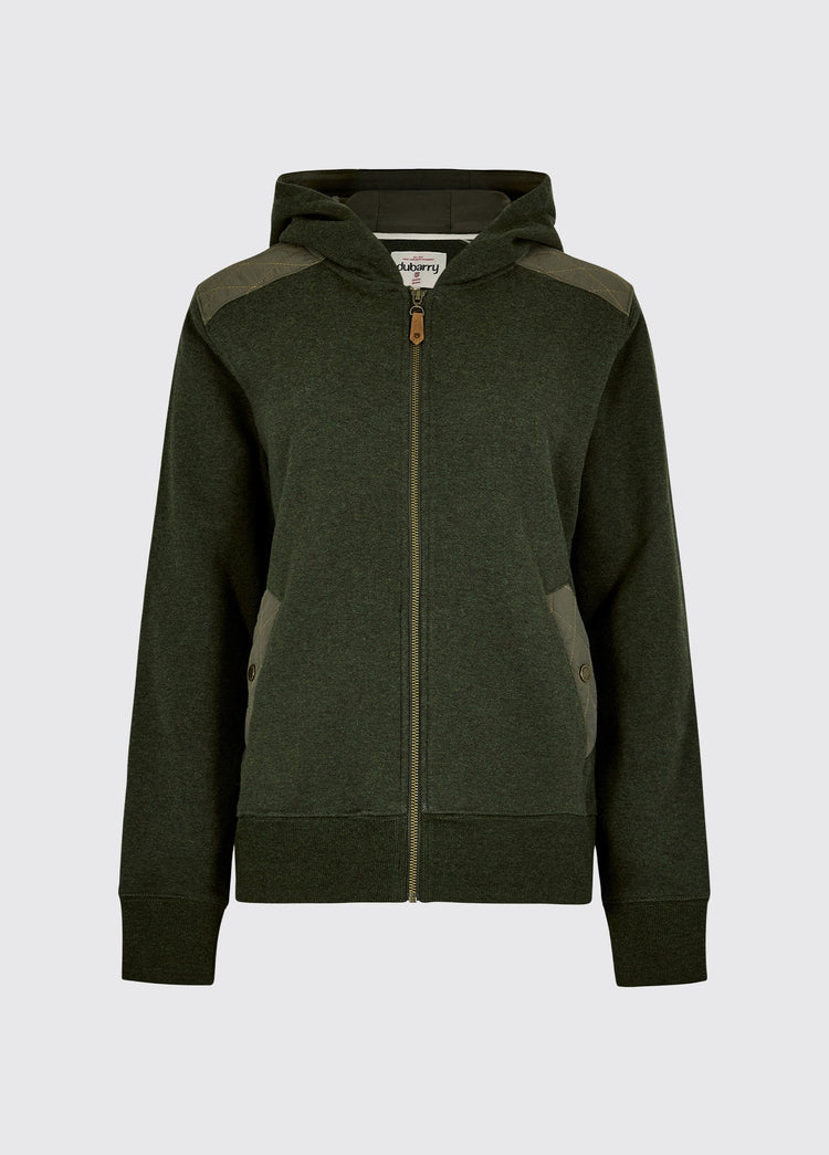 Bambrick Kapuzenpullover mit Reißverschluss - Olive