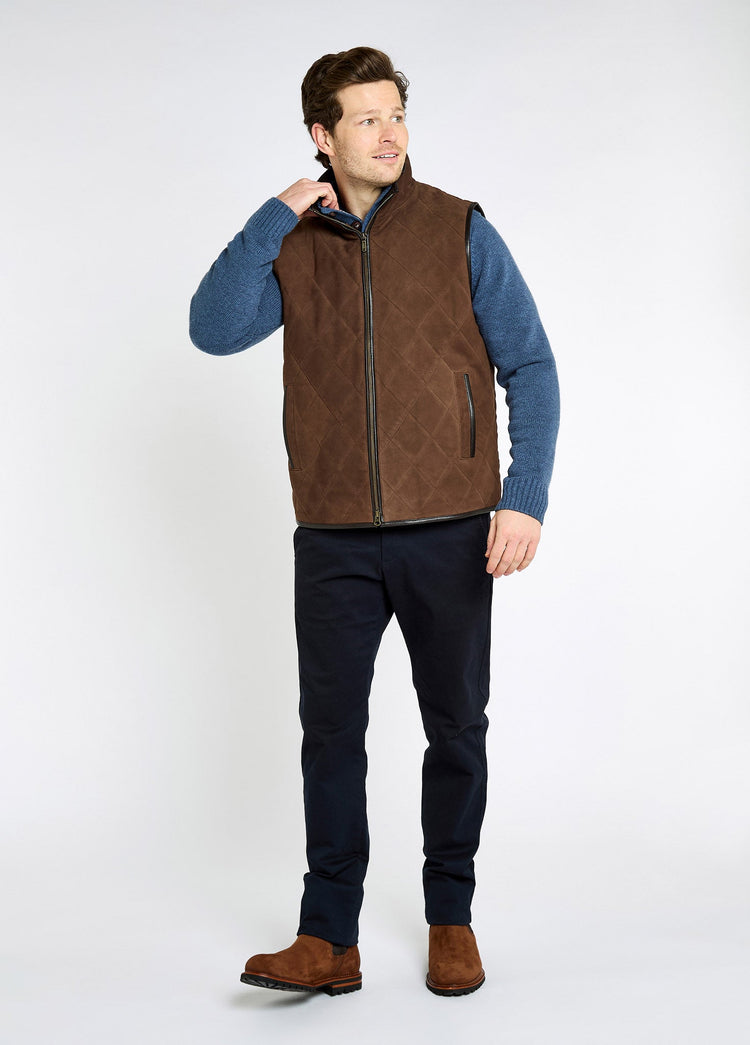 Bellamont Lederweste - Walnut