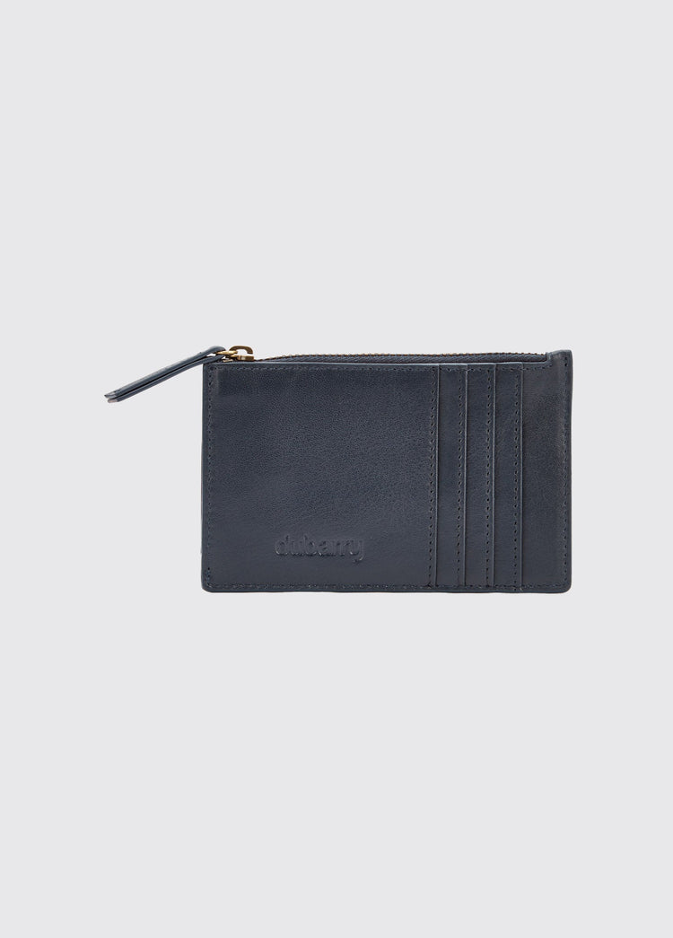 Broomhill Leder-Kartenhalter - Navy