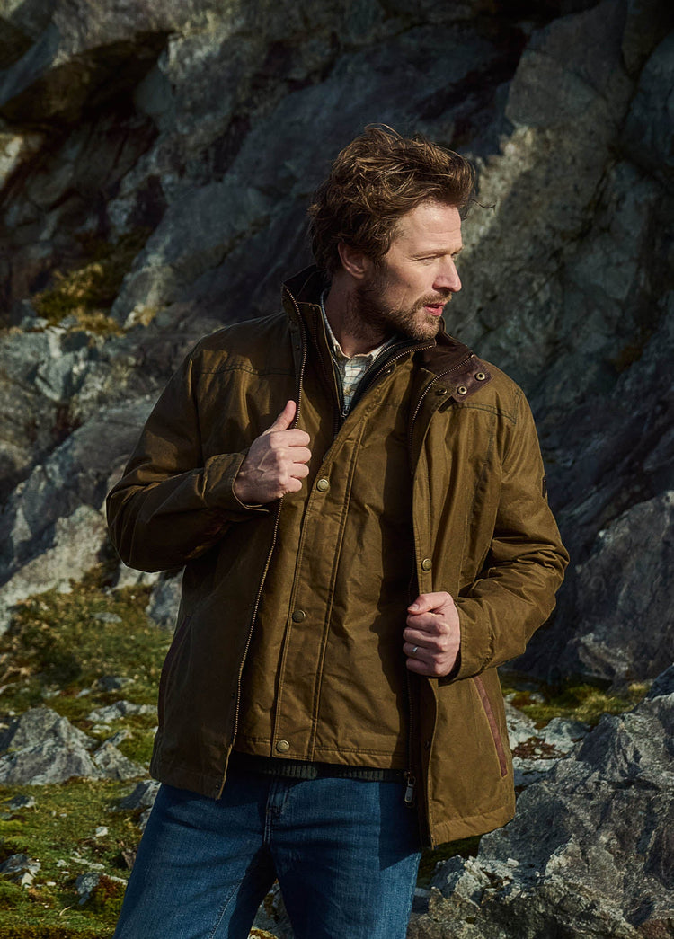 Carrickfergus Wachsjacke - Beech