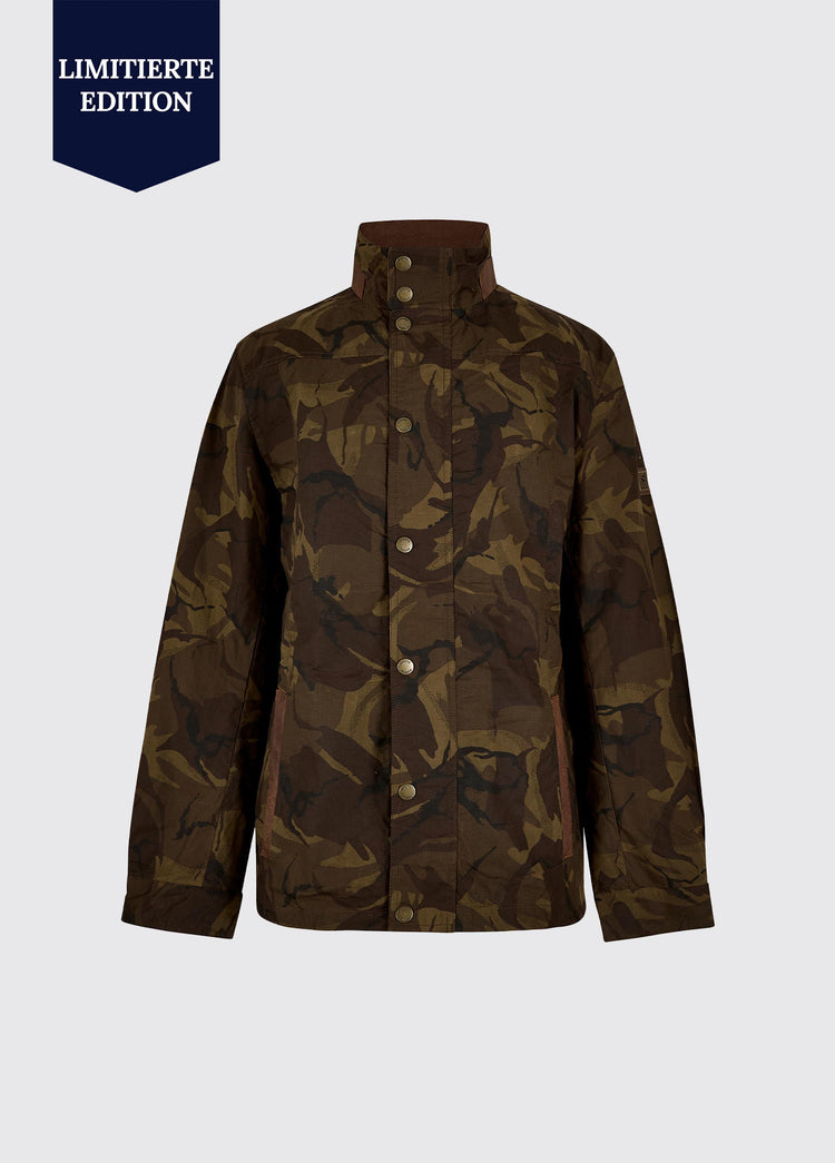 Carrickfergus LTD Wachsjacke - Camouflage - Brown Camo
