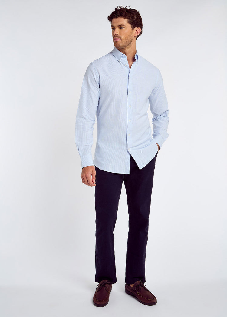 Clontarf Oxford-Hemd - Blue Multi