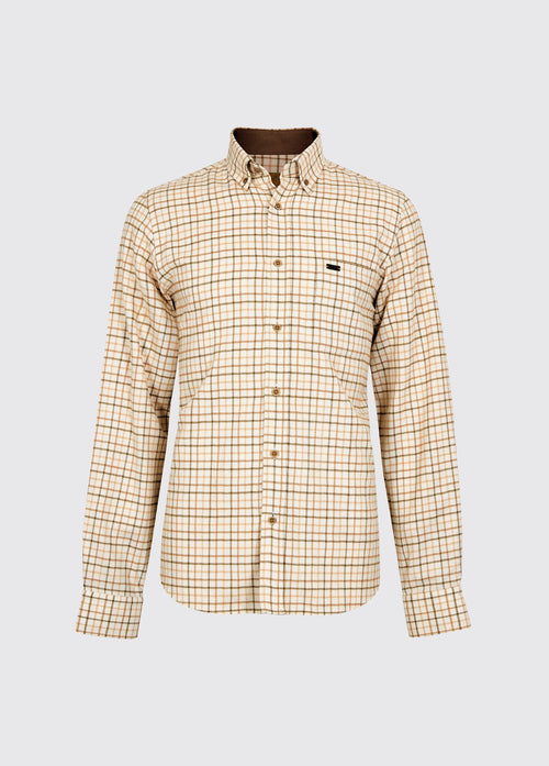 Corrib Tattersall Hemd - Ochre